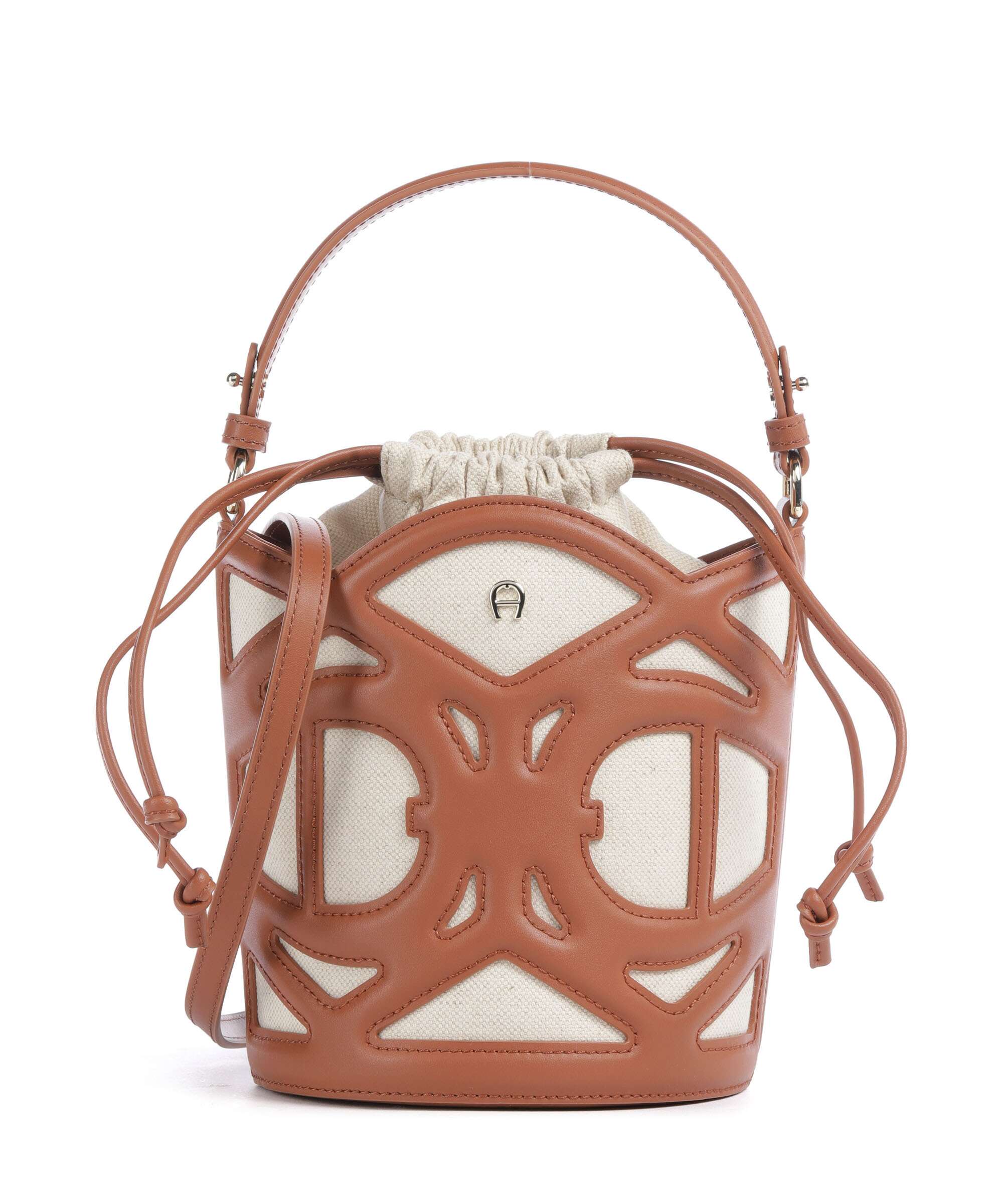 Aigner Azzurra S Torebka worek cognac brown