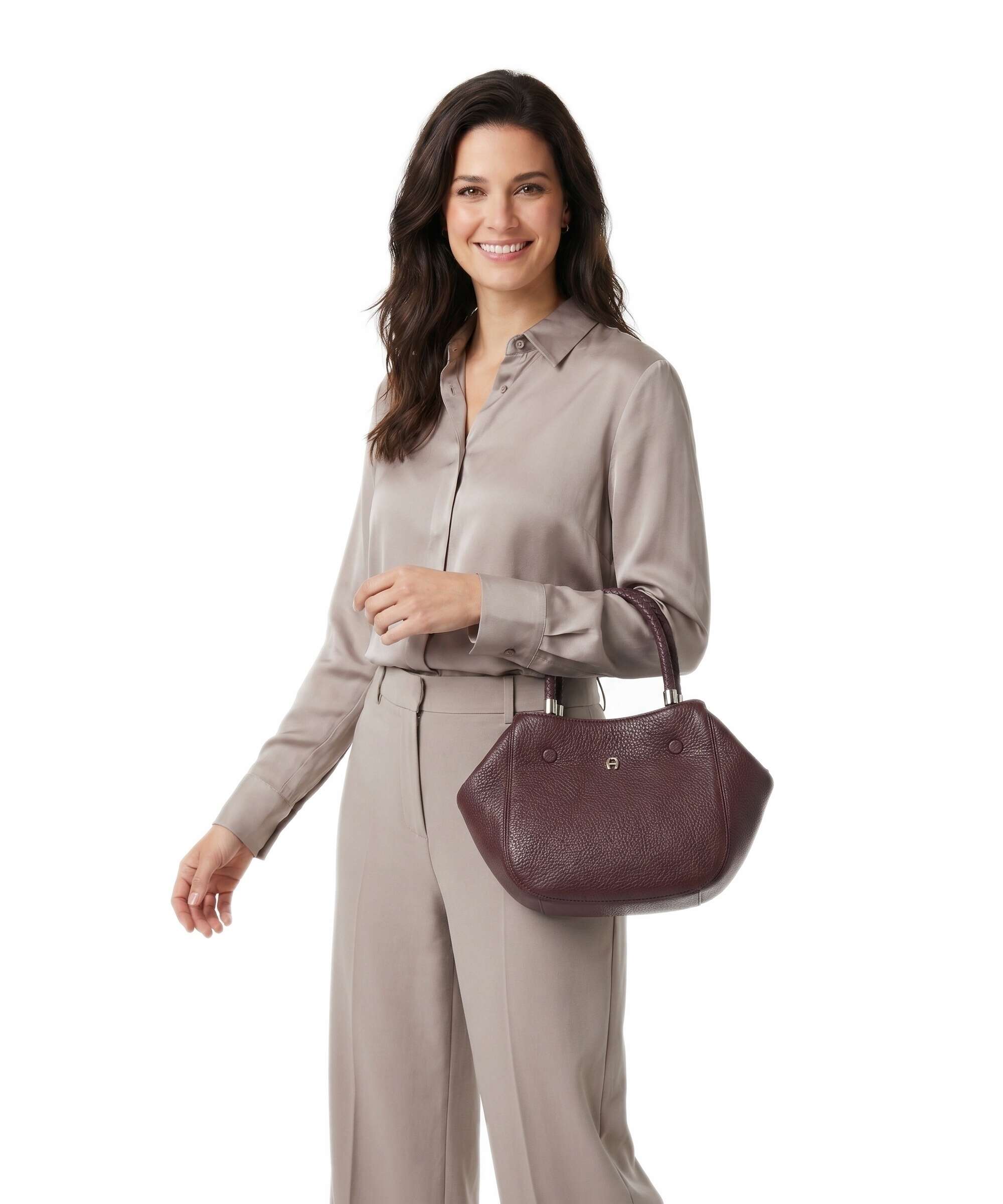 Aigner Carré Soft S Torebka port red - Image 3