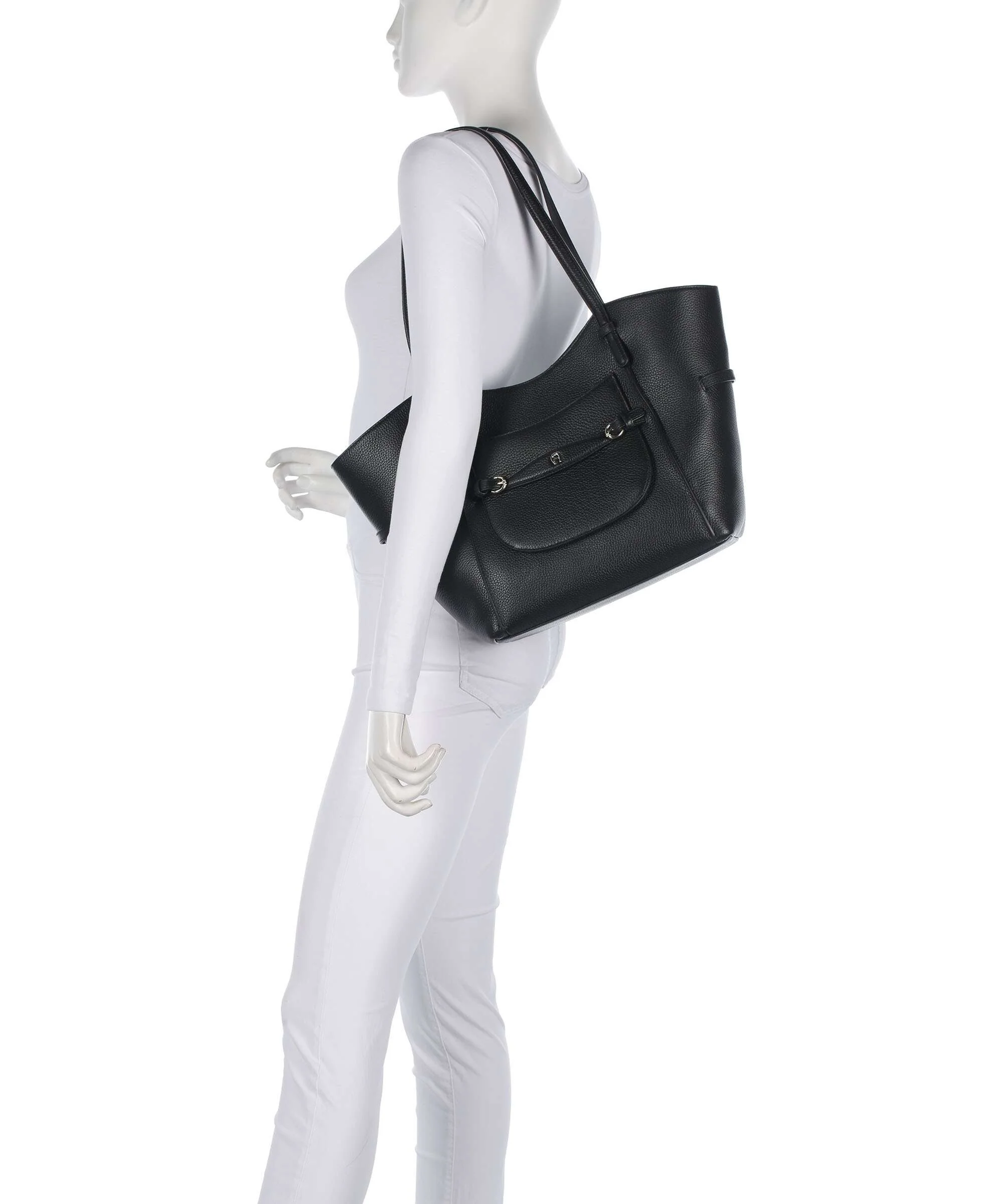 Aigner Cavallo L Torba na zakupy black - Image 3