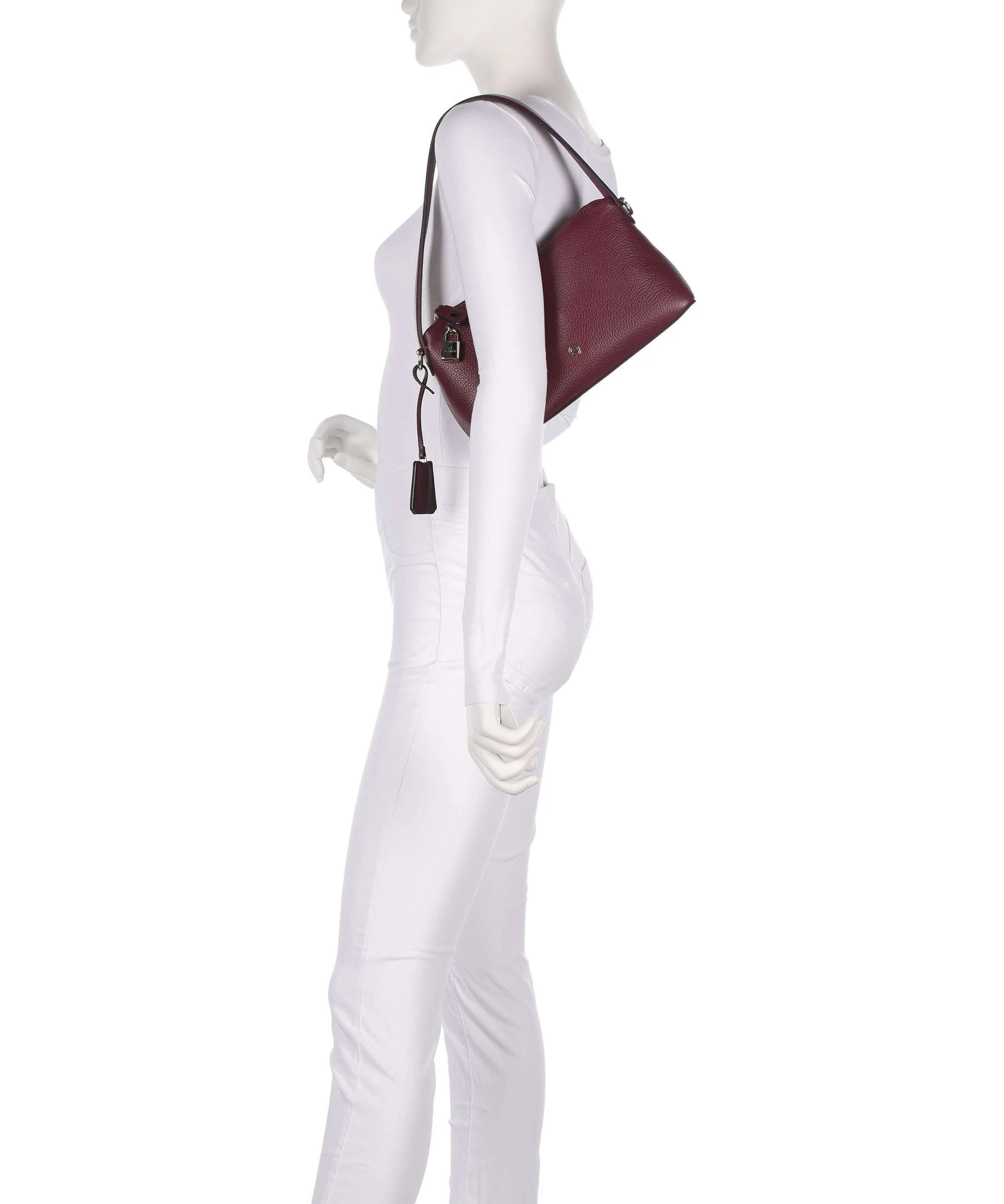 Aigner Delia S Torba na ramię burgundy - Image 3