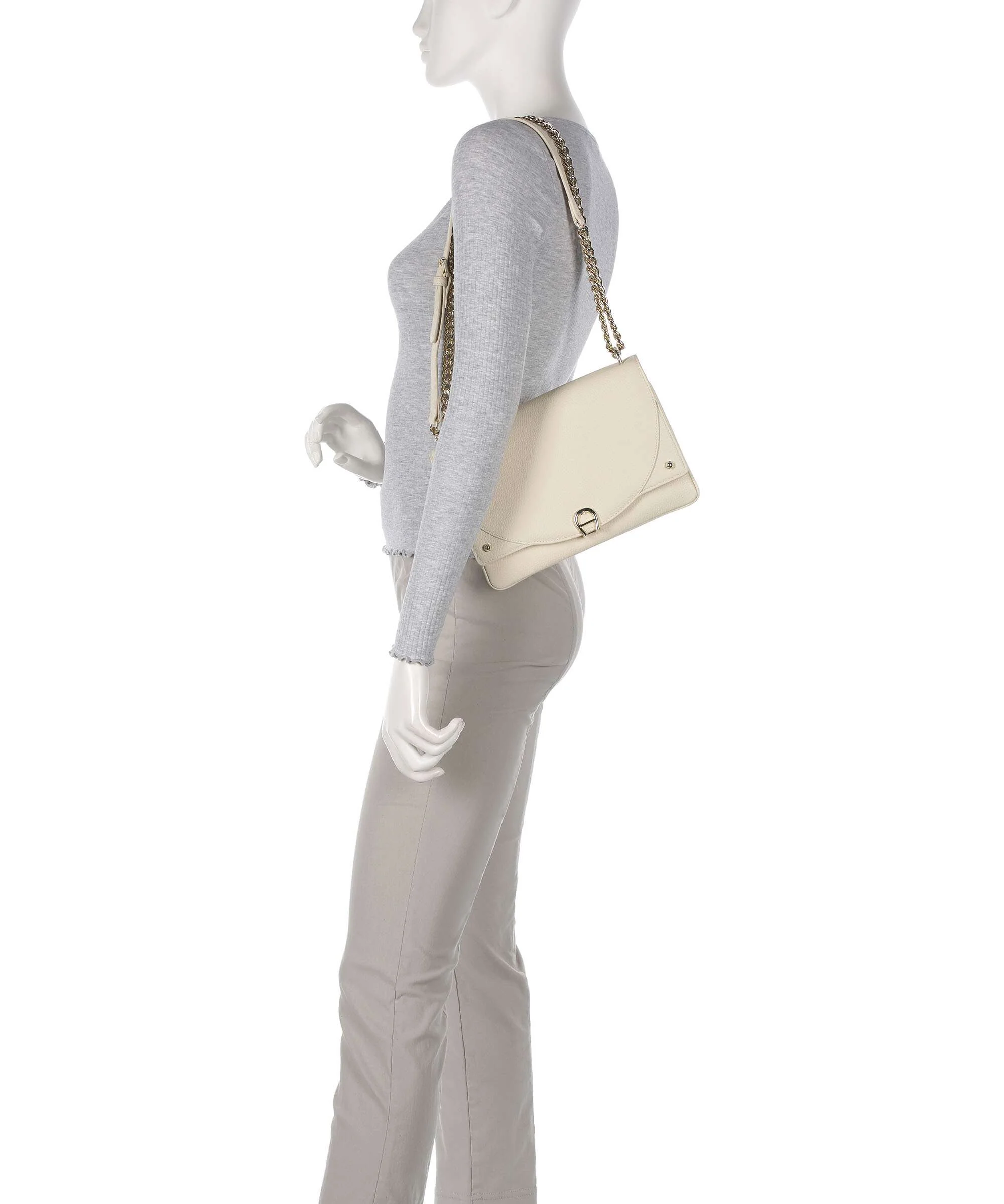 Aigner Diadora S Torba na ramię macadamia white - Image 3
