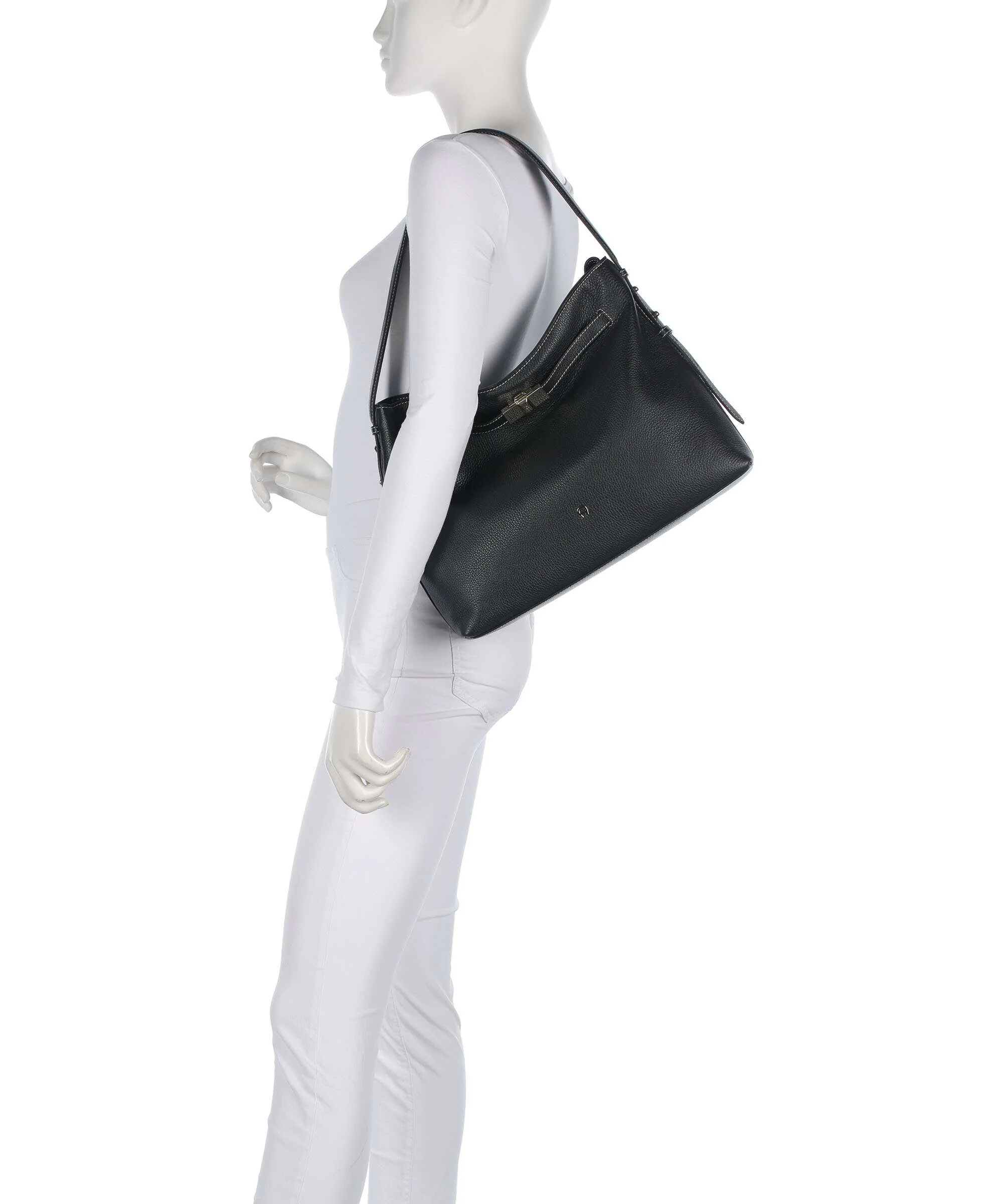 Aigner Farah M Torebka worek black - Image 3