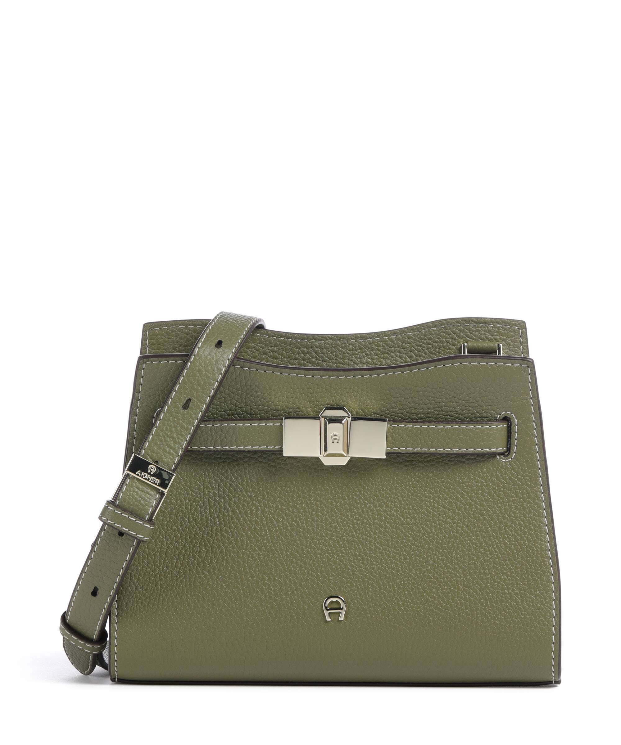 Aigner Farah S Torba przez ramię moss green
