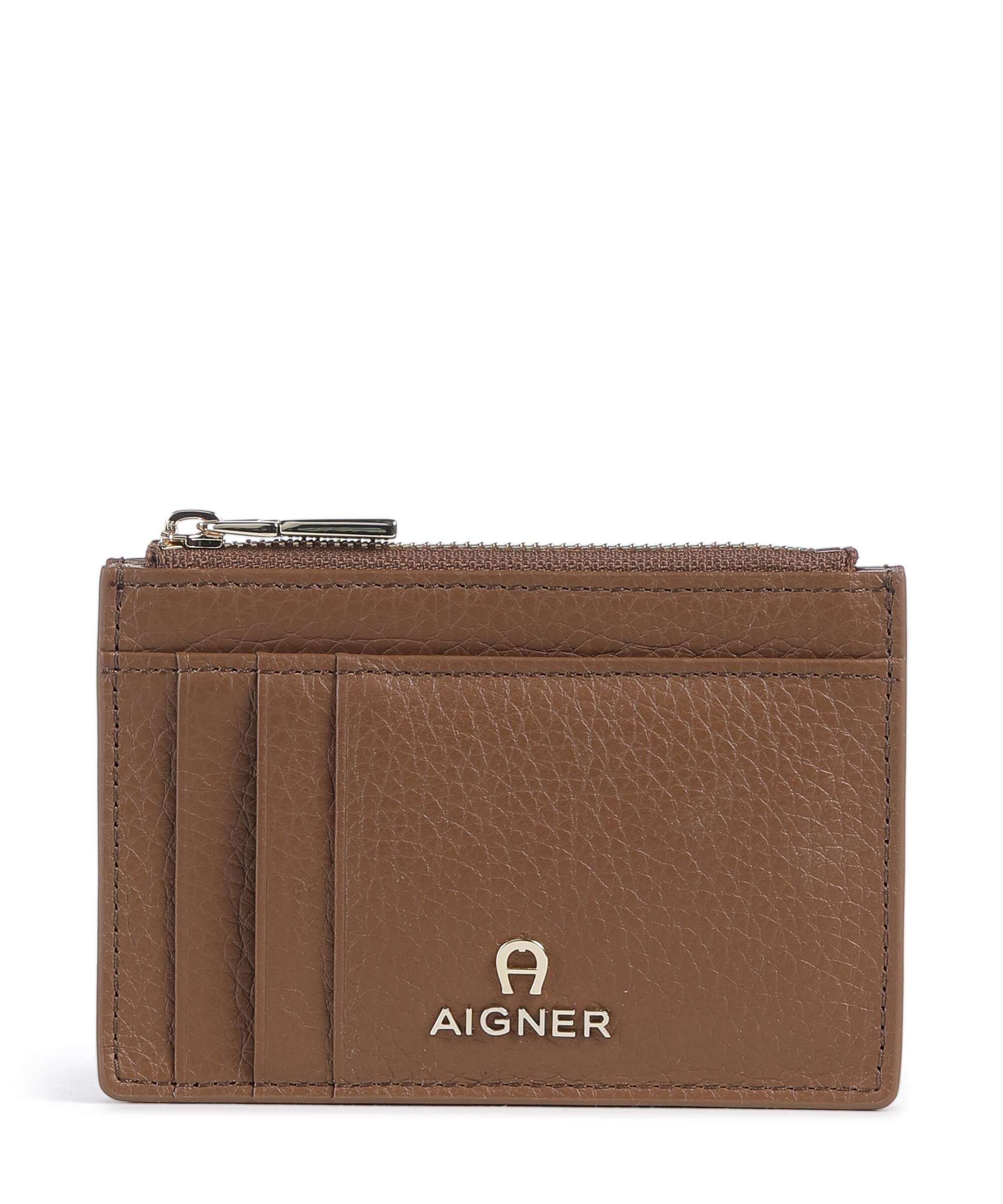Aigner Fashion Etui na karty kredytowe saddle brown