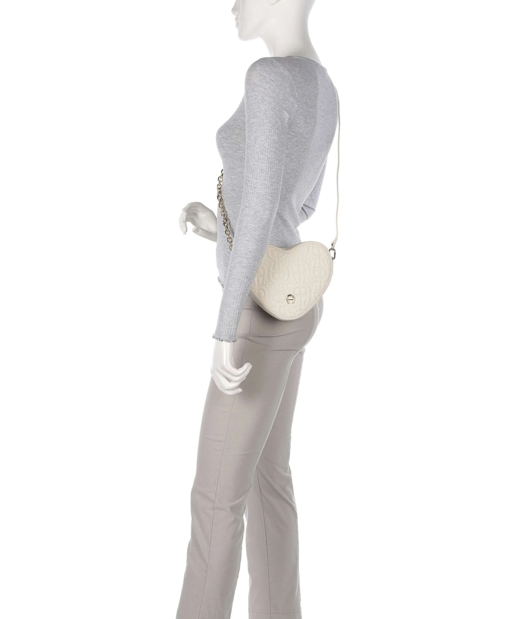 Aigner Fashion Torba przez ramię macadamia white - Image 3