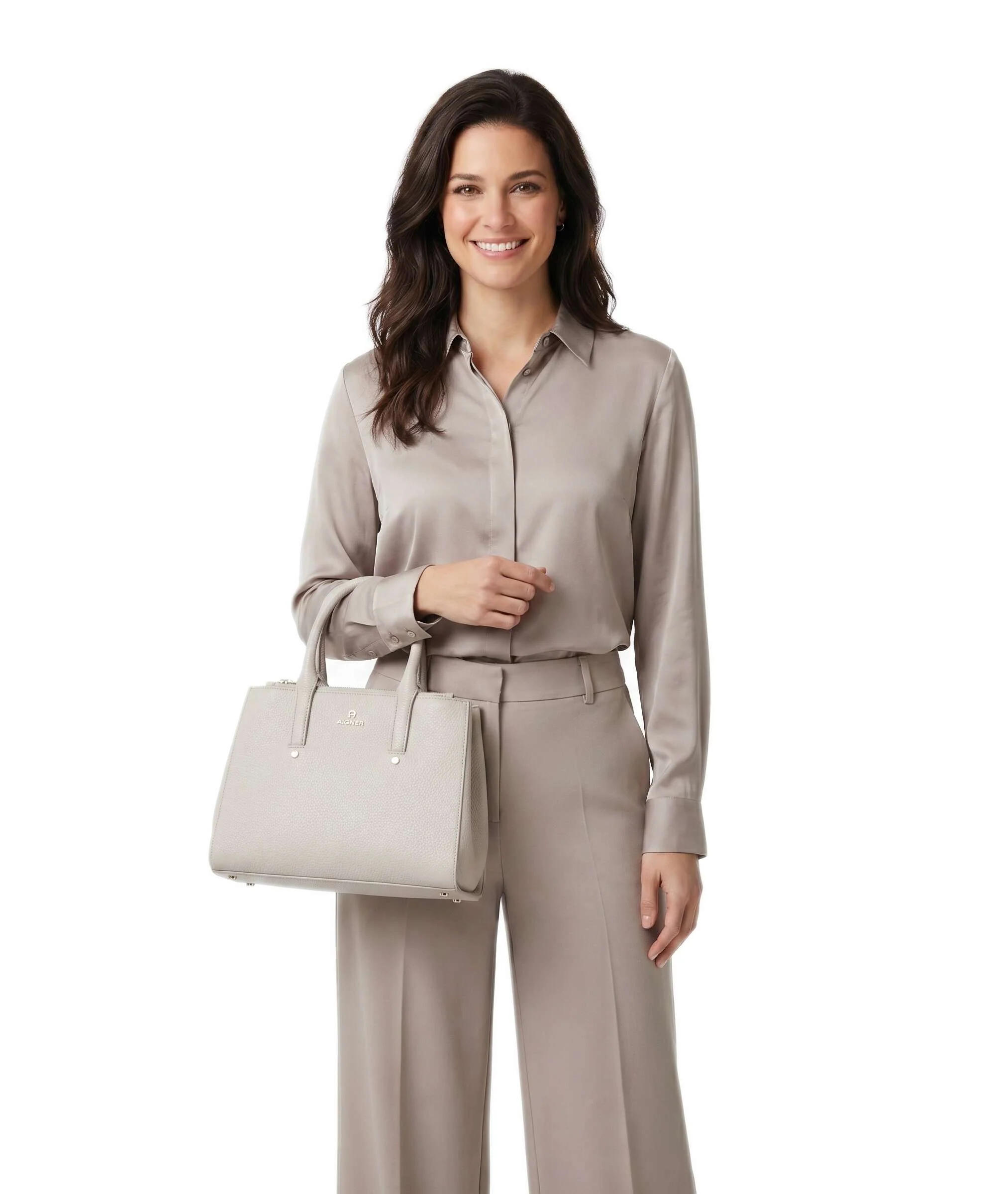 Aigner Ivy M Torebka fog beige - Image 3