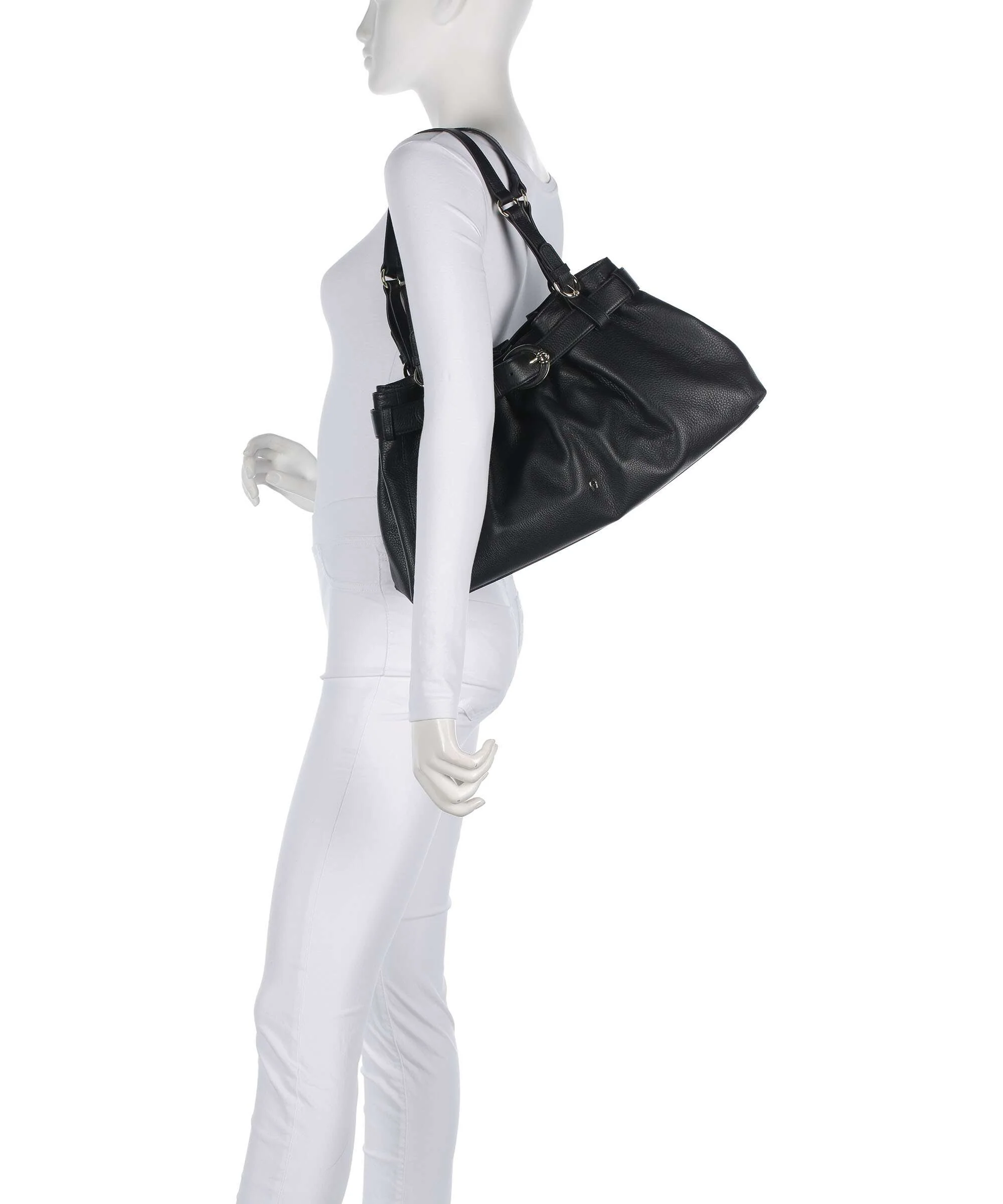 Aigner Lavinia M Torebka worek black - Image 3