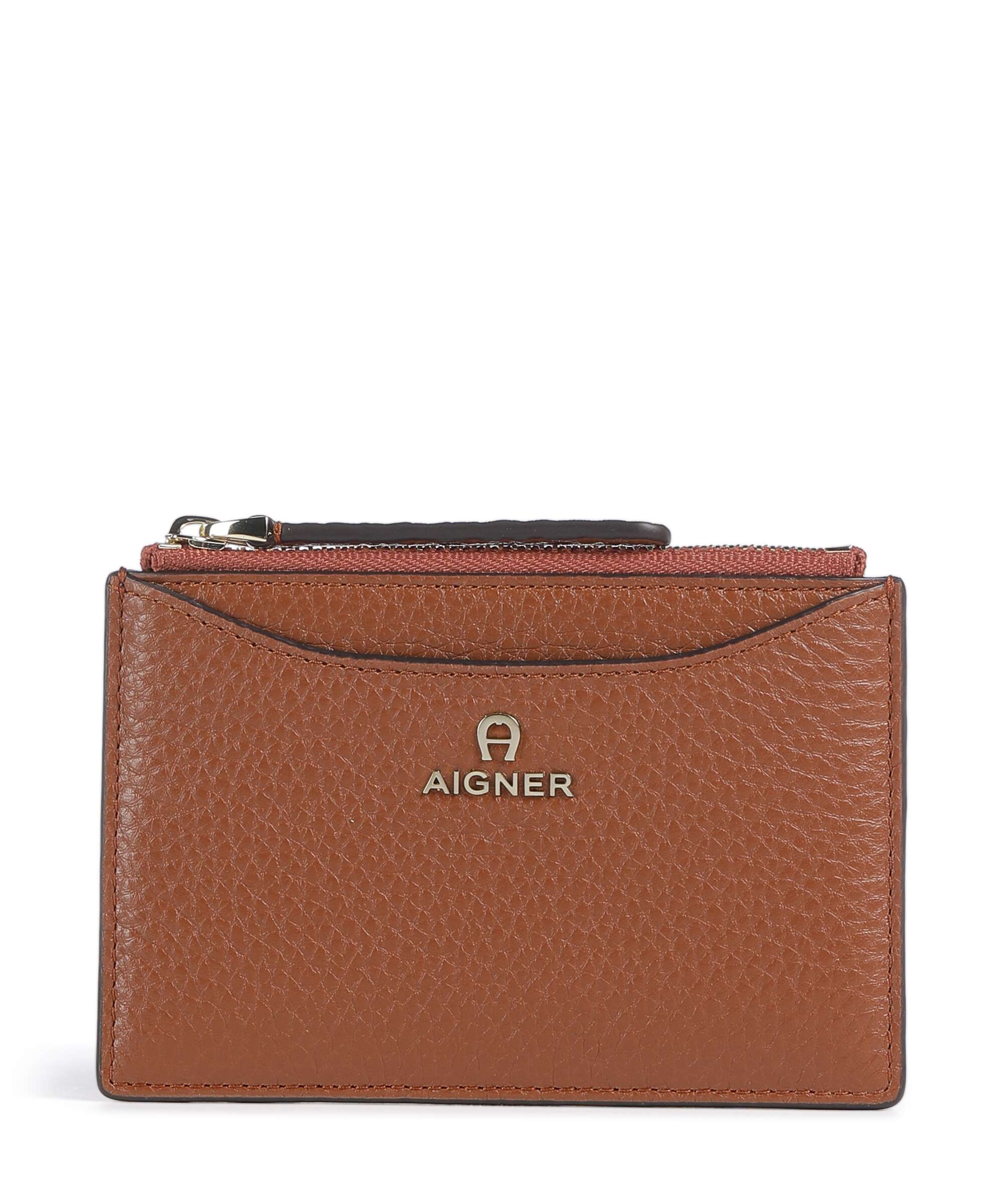 Aigner Marika Etui na karty kredytowe cognac brown
