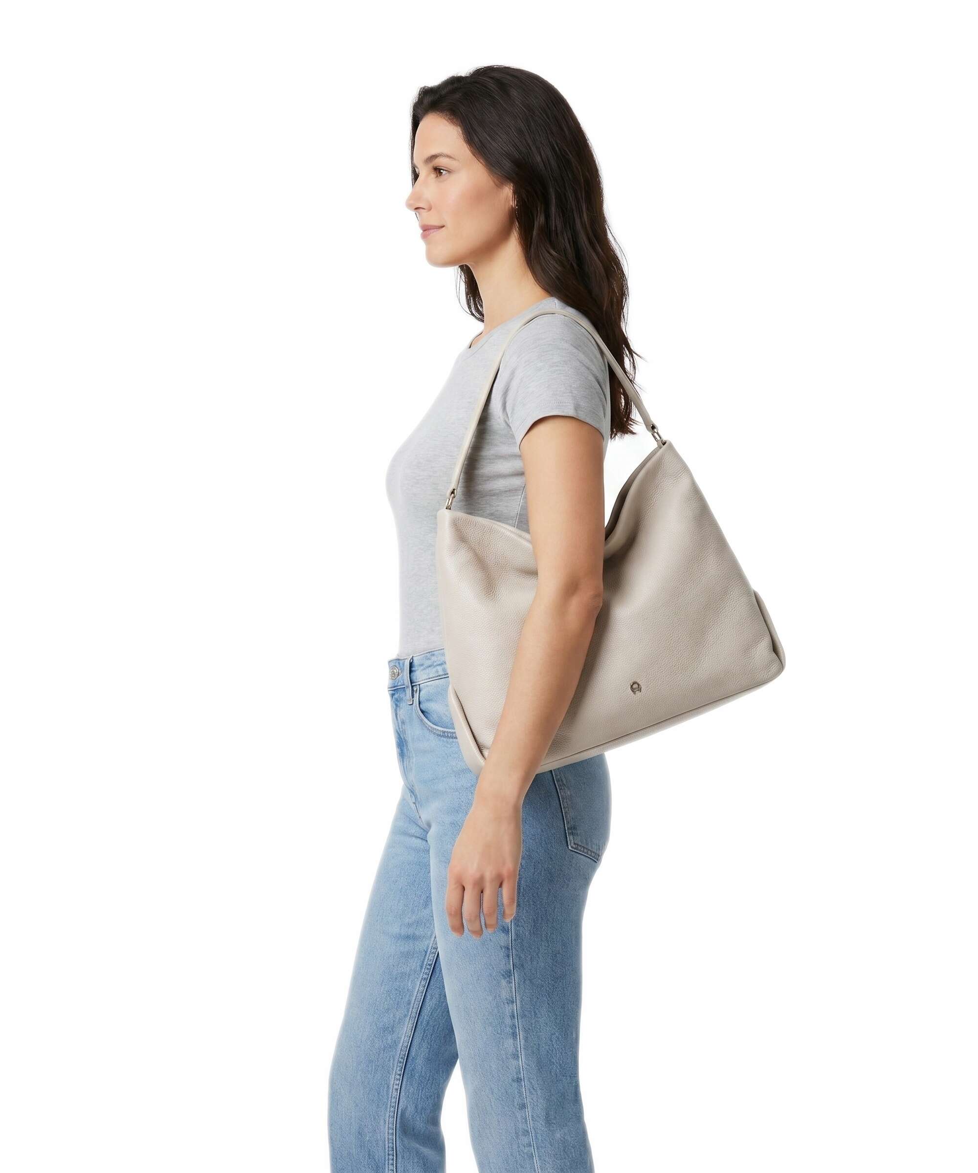 Aigner Paola M Torebka worek fog beige - Image 3