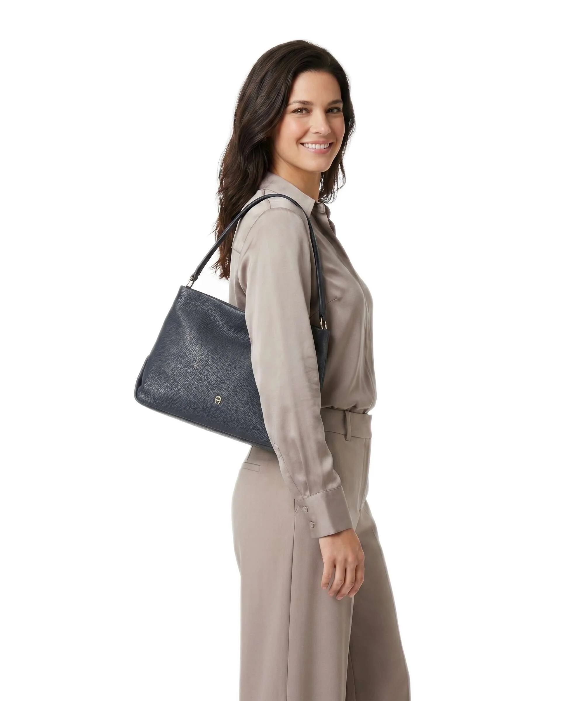 Aigner Paola S Torebka worek cosmic blue - Image 3