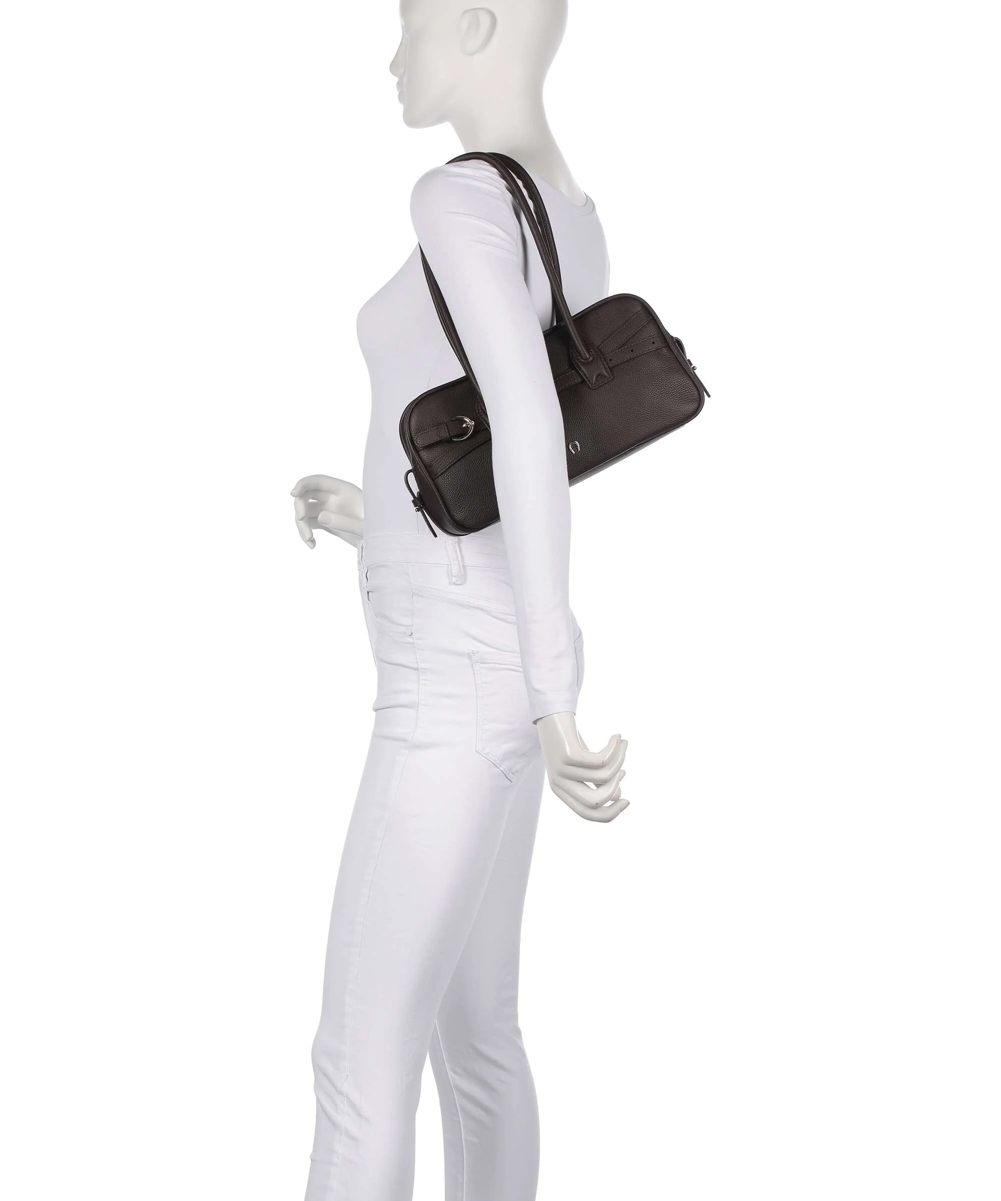 Aigner Whip S Torba na ramię soil brown - Image 3