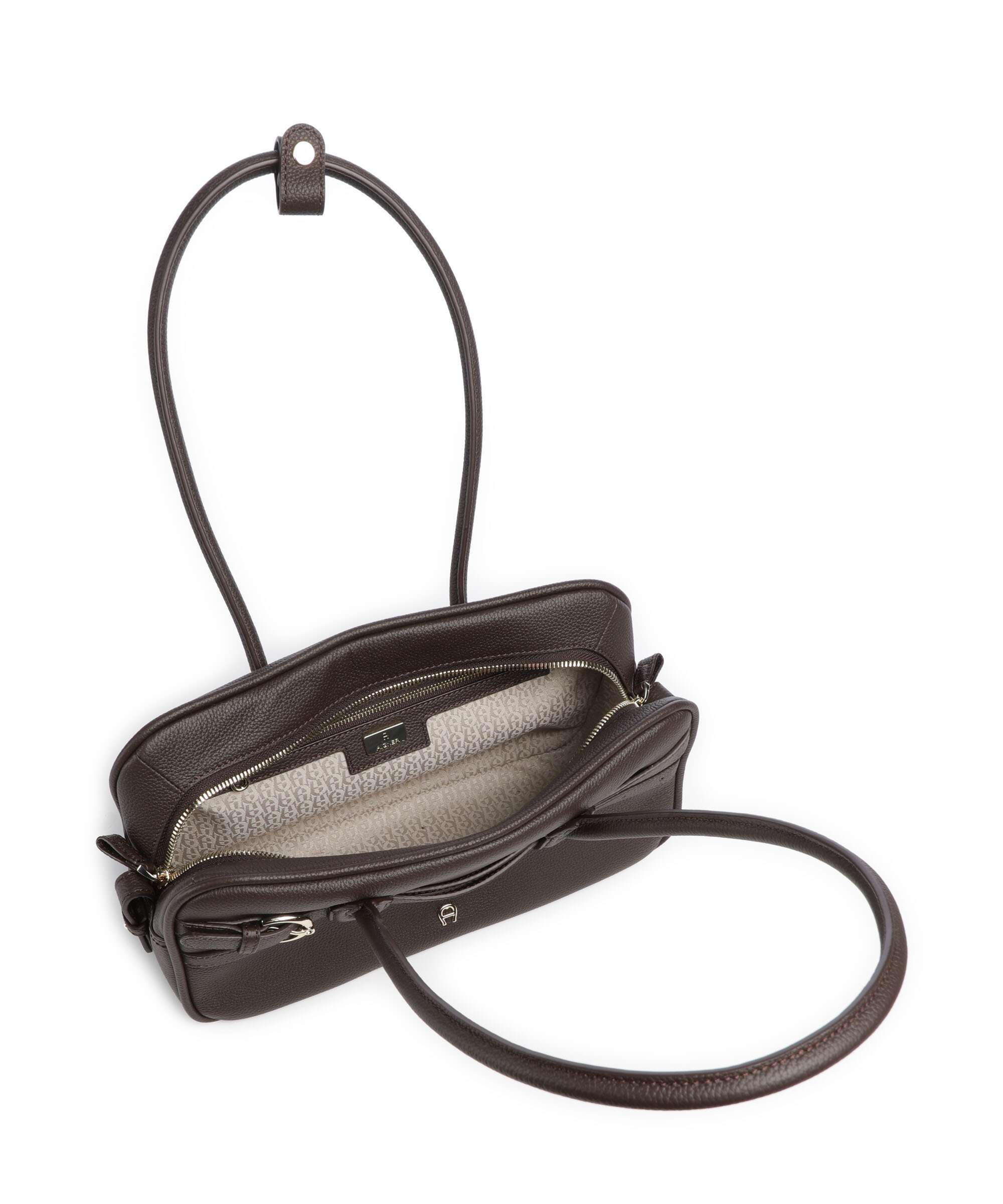 Aigner Whip S Torba na ramię soil brown - Image 6