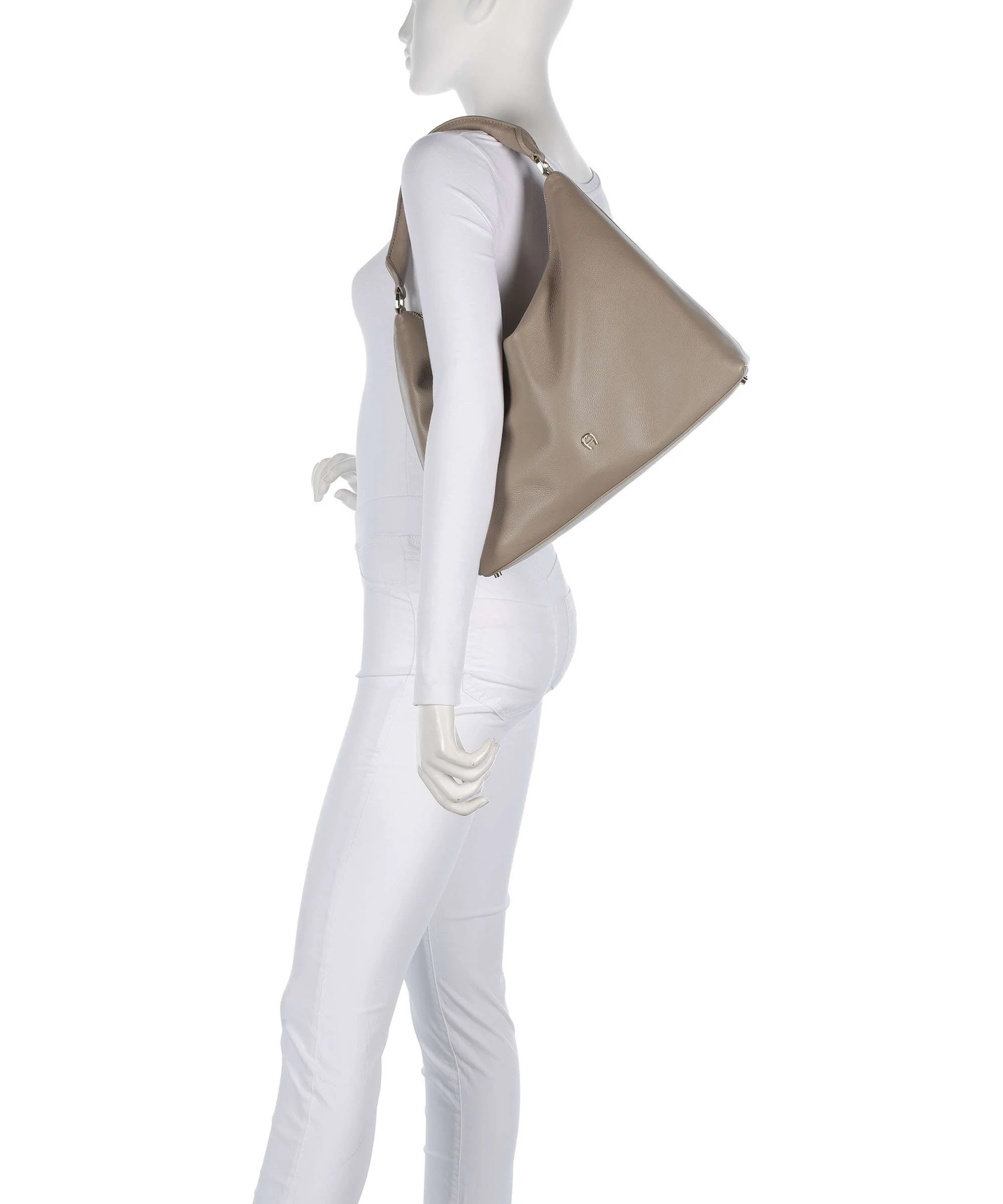 Aigner Zita M Torebka worek taupe - Image 3