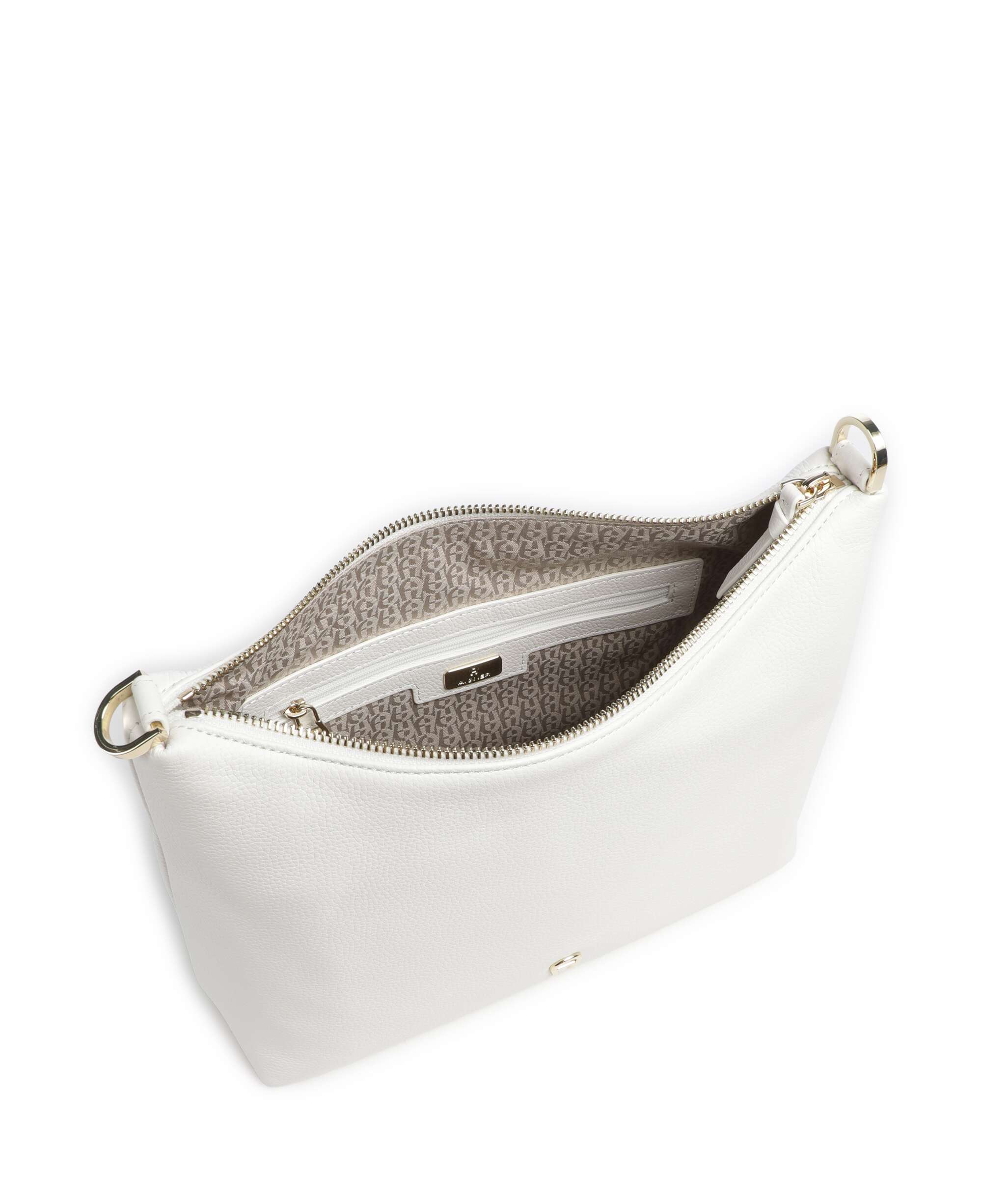 Aigner Zita S Torba przez ramię cotton white - Image 6