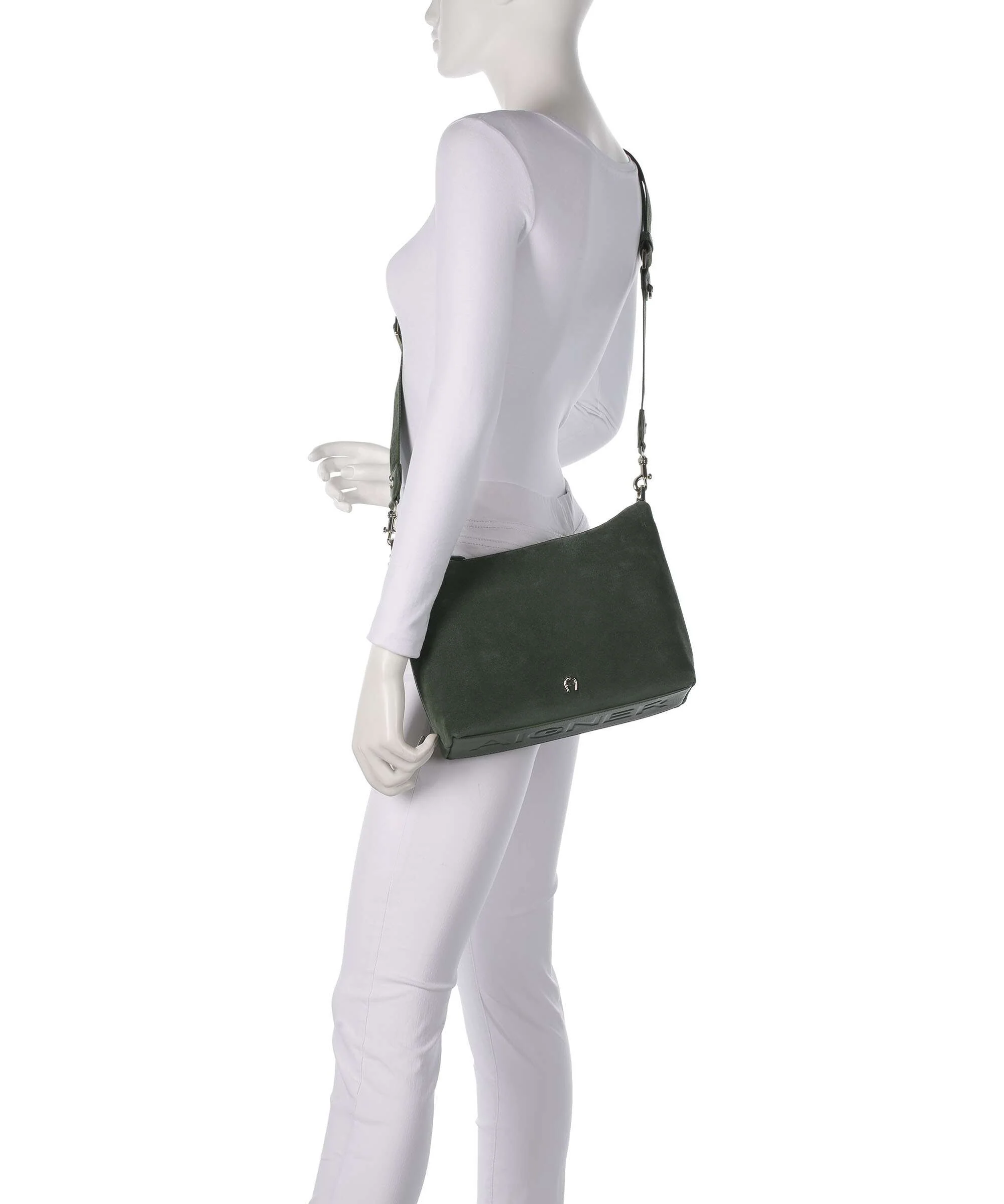 Aigner Zita S Torba przez ramię dark olive - Image 3