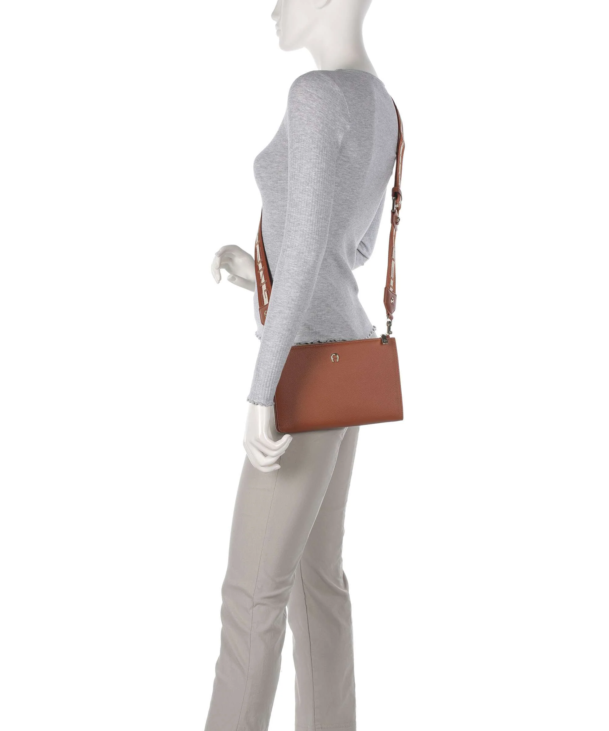 Aigner Zita Torba przez ramię cognac brown - Image 3