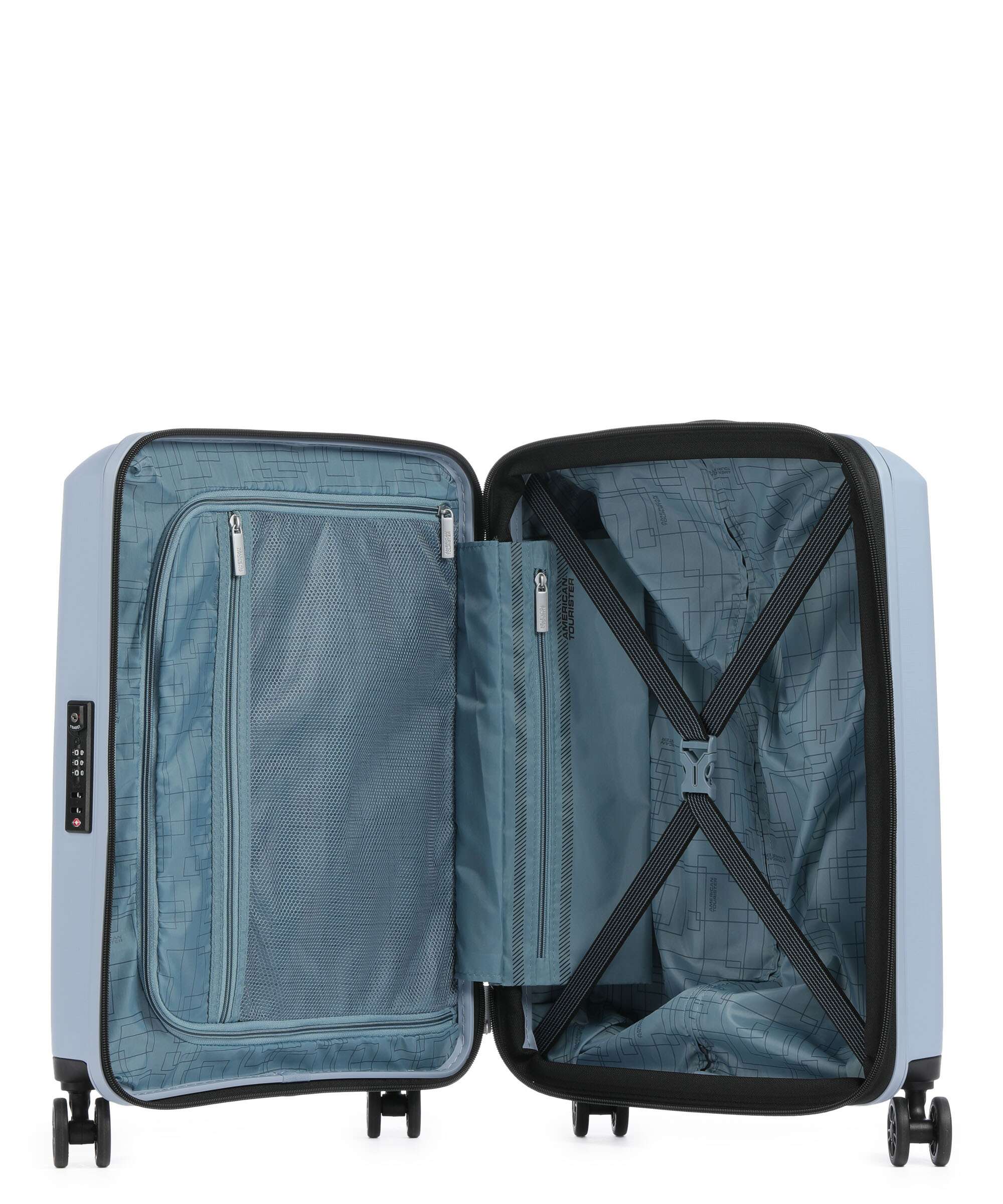 American Tourister Aerostep Walizka na 4 kołach soho grey - Image 6