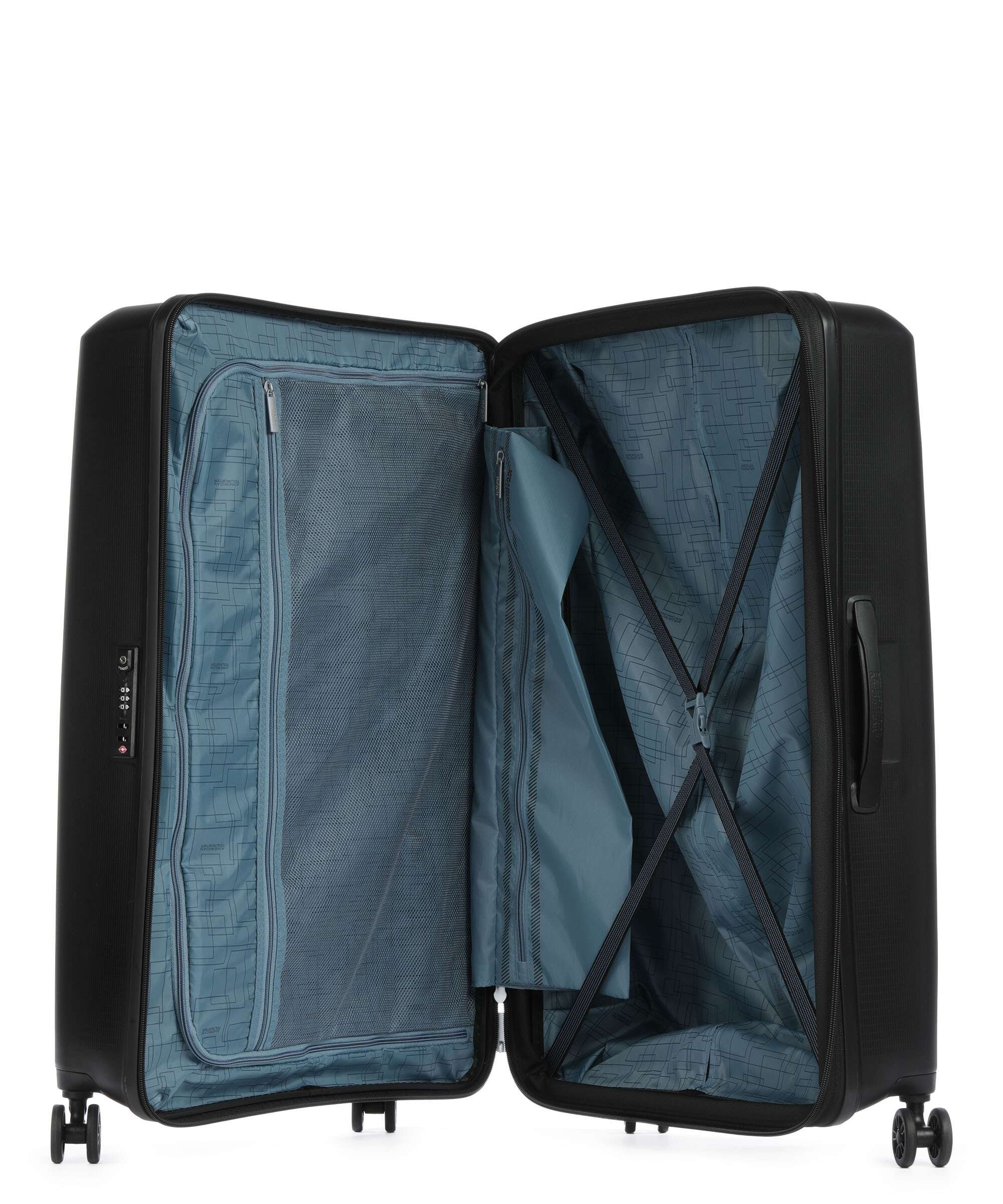 American Tourister Aerostep Walizka na 4 kołach black - Image 6