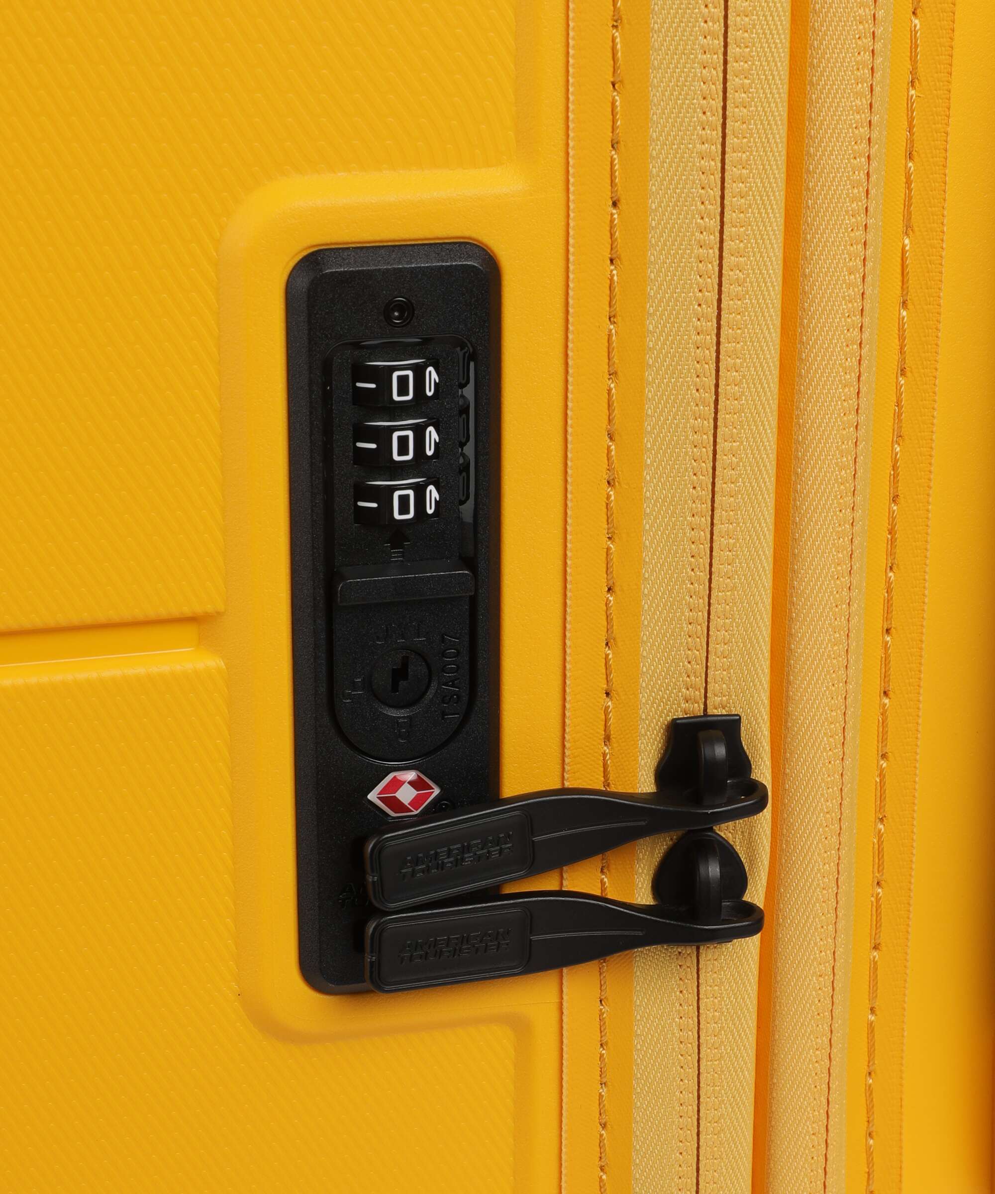 American Tourister Dashpop Walizka na 4 kołach golden yellow - Image 3