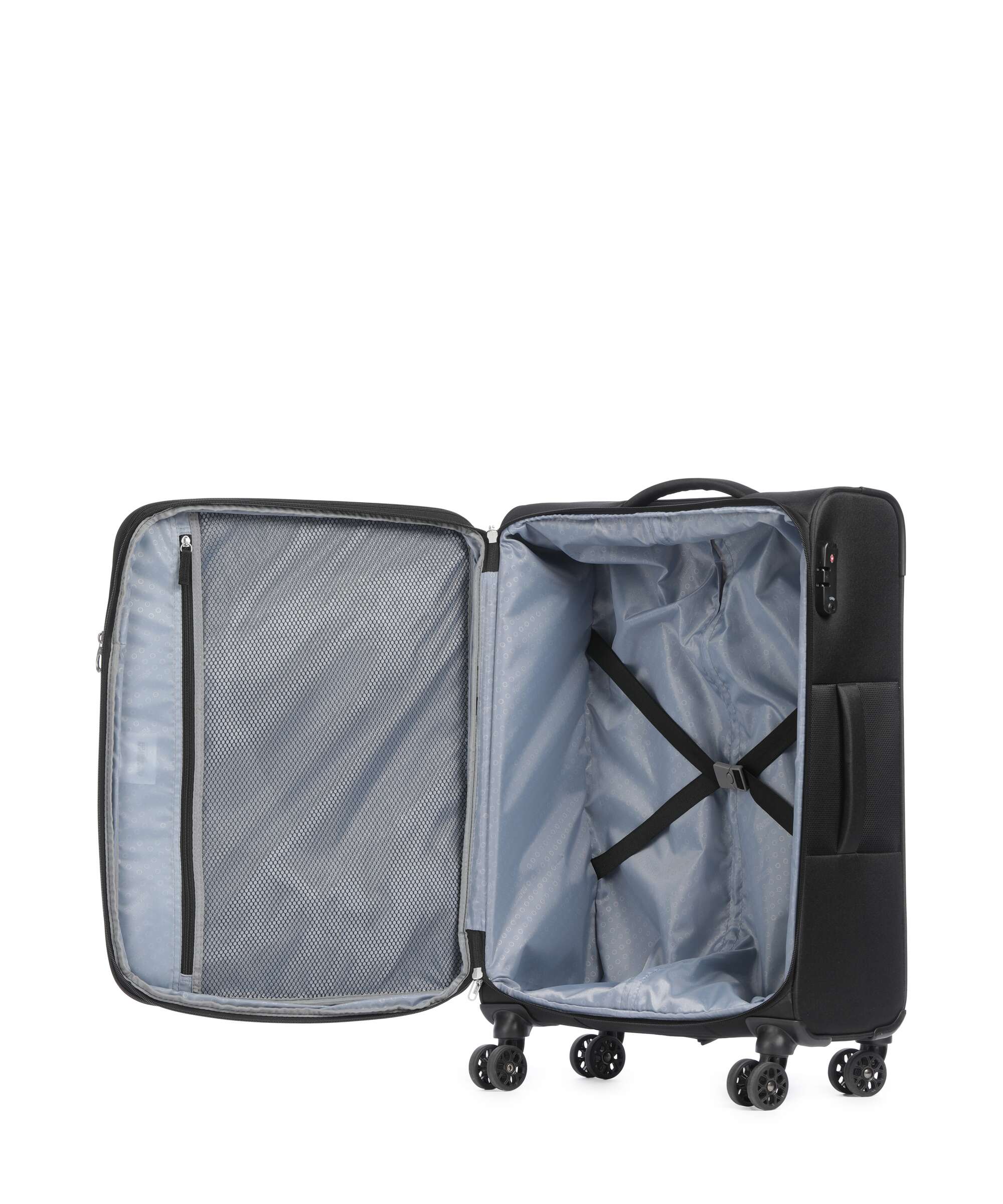 American Tourister Deep Dive Walizka na 4 kołach black/grey - Image 6