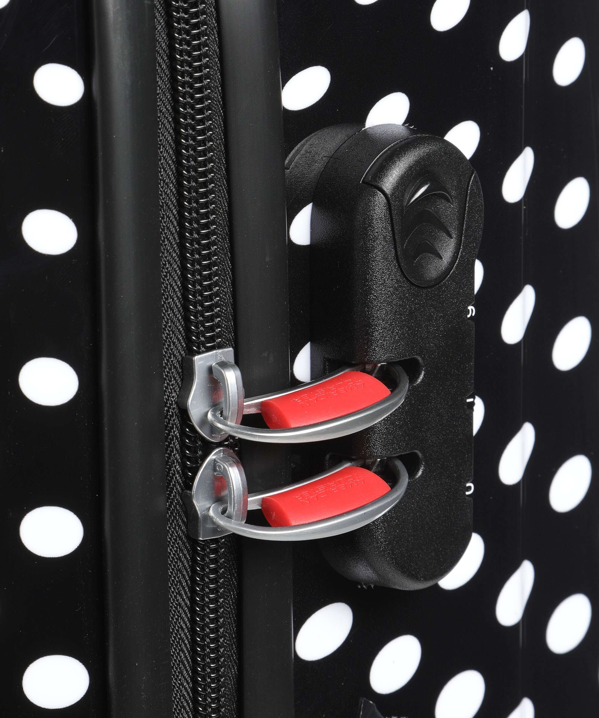 American Tourister Disney Legends Walizka na 4 kołach minnie mouse polka dot - Image 3