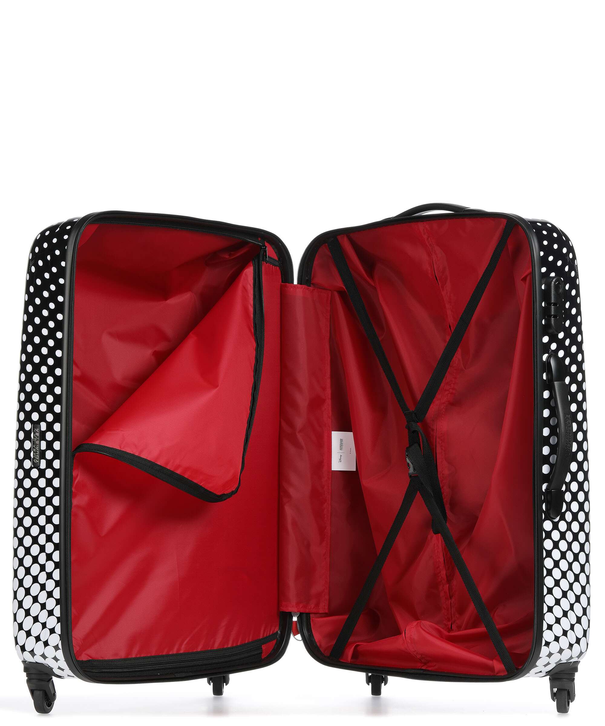 American Tourister Disney Legends Walizka na 4 kołach minnie mouse polka dot - Image 5