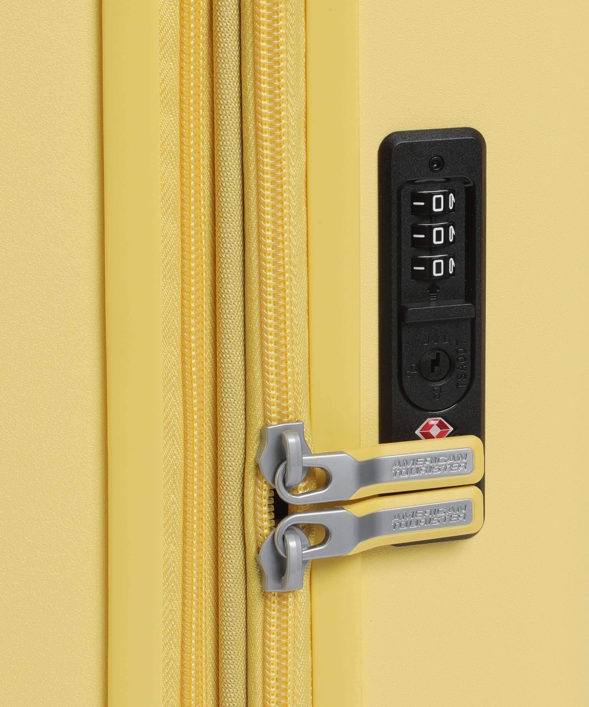 American Tourister Dynabelt Walizka na 4 kołach sunny yellow - Image 3