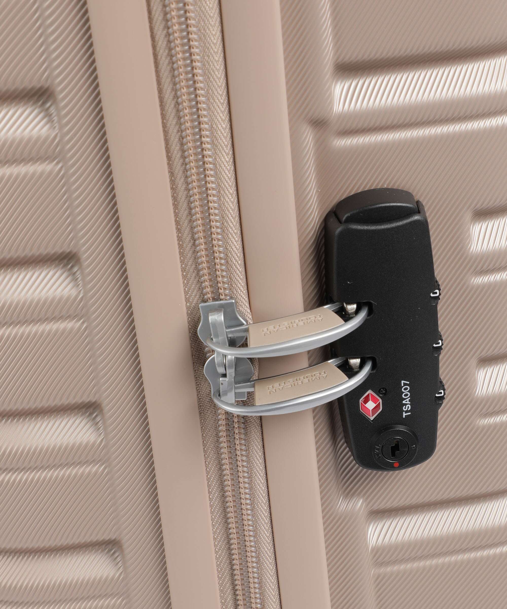 American Tourister Flashline Walizka na 4 kołach ivory gold - Image 3