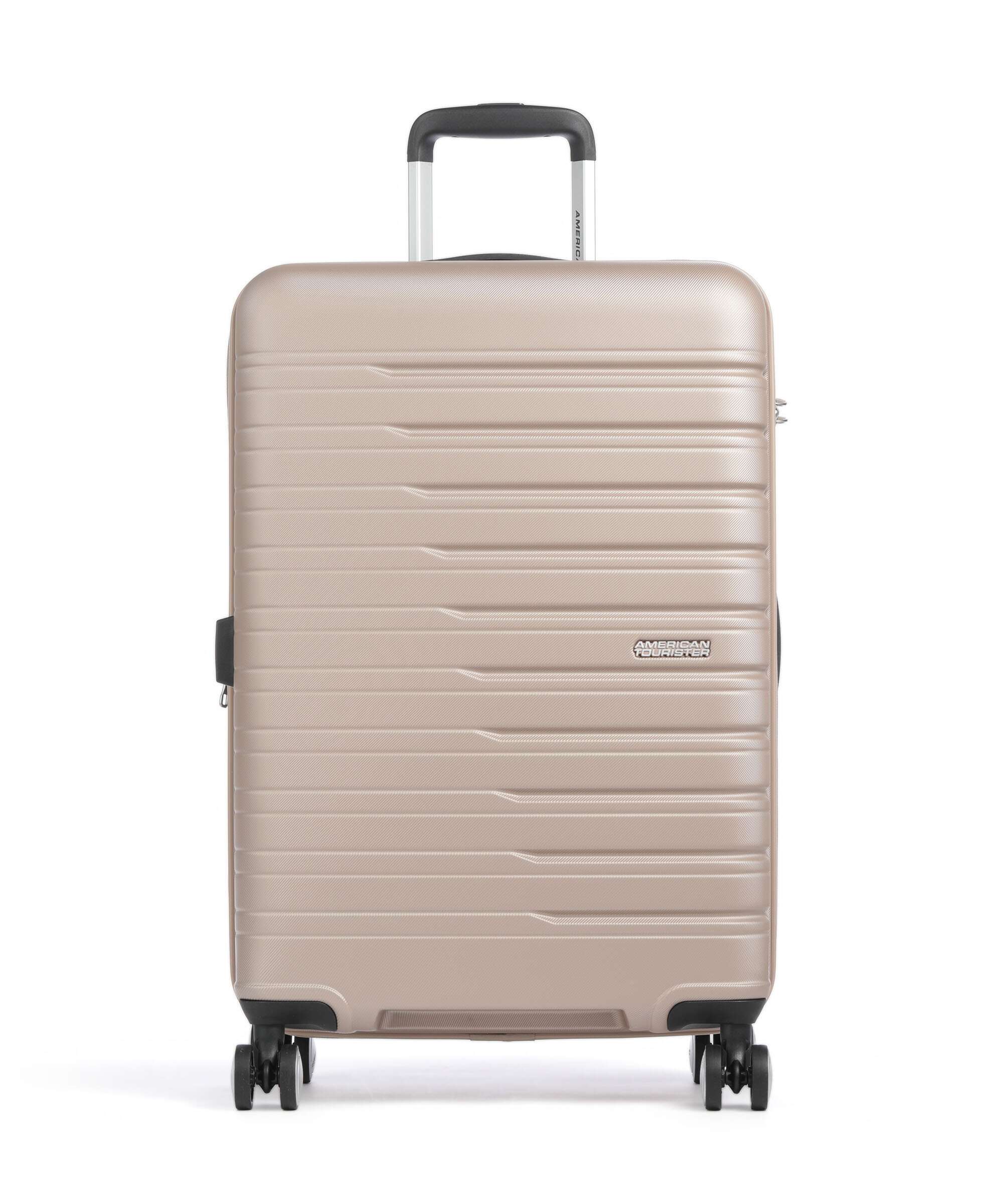 American Tourister Flashline Walizka na 4 kołach ivory gold
