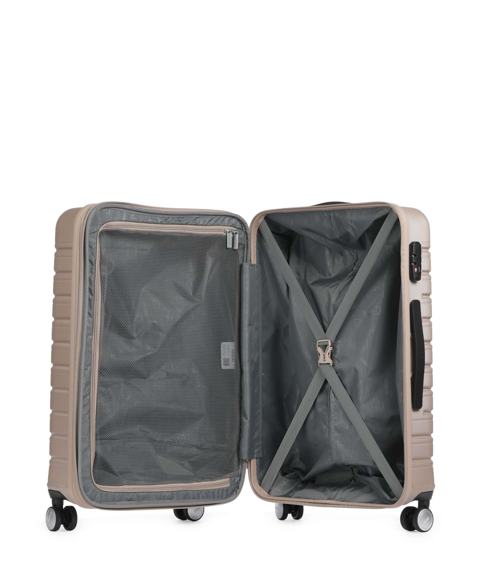 American Tourister Flashline Walizka na 4 kołach ivory gold - Image 6
