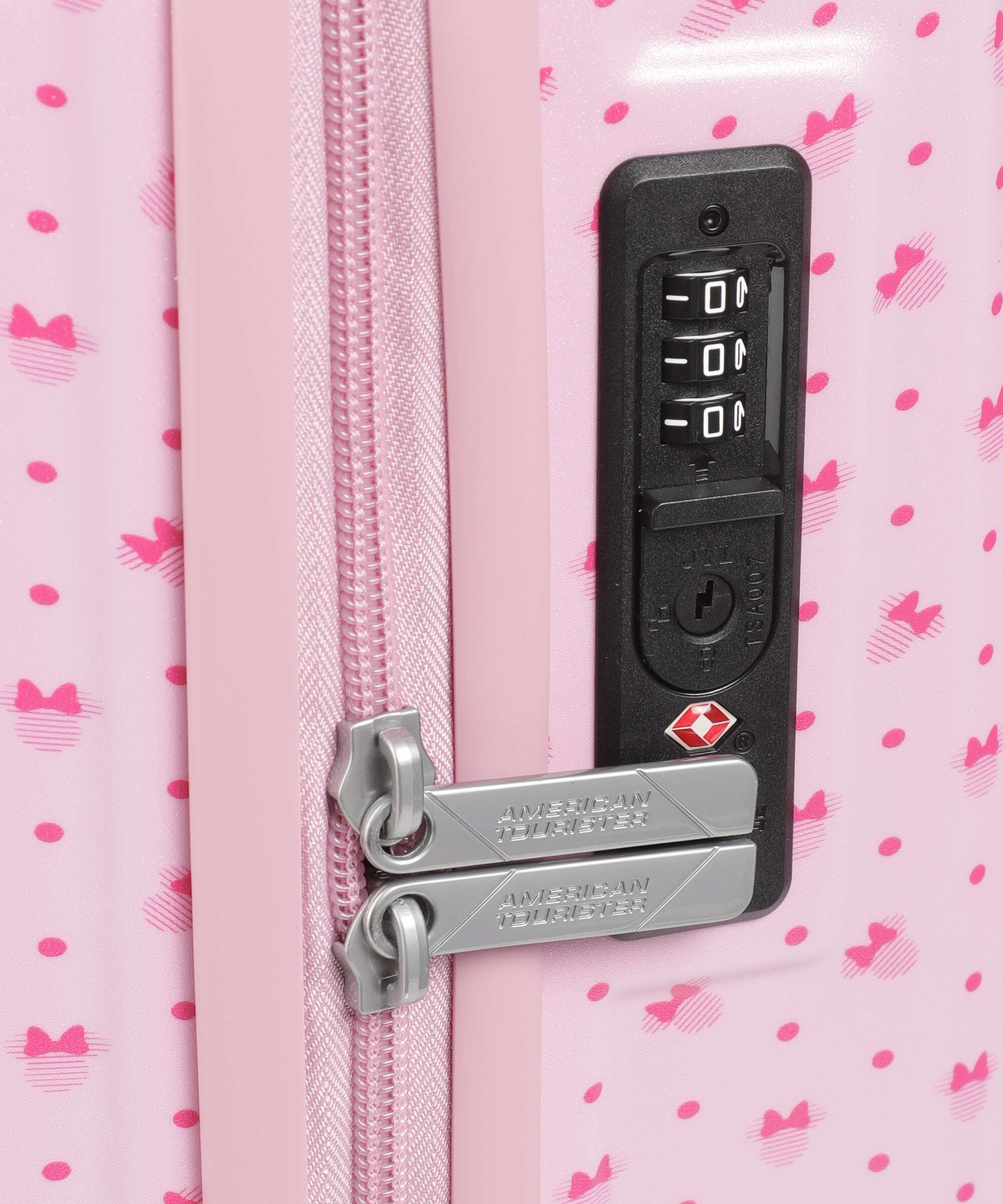 American Tourister Funlight Disney Walizka na 4 kołach minnie lenticular pink - Image 3