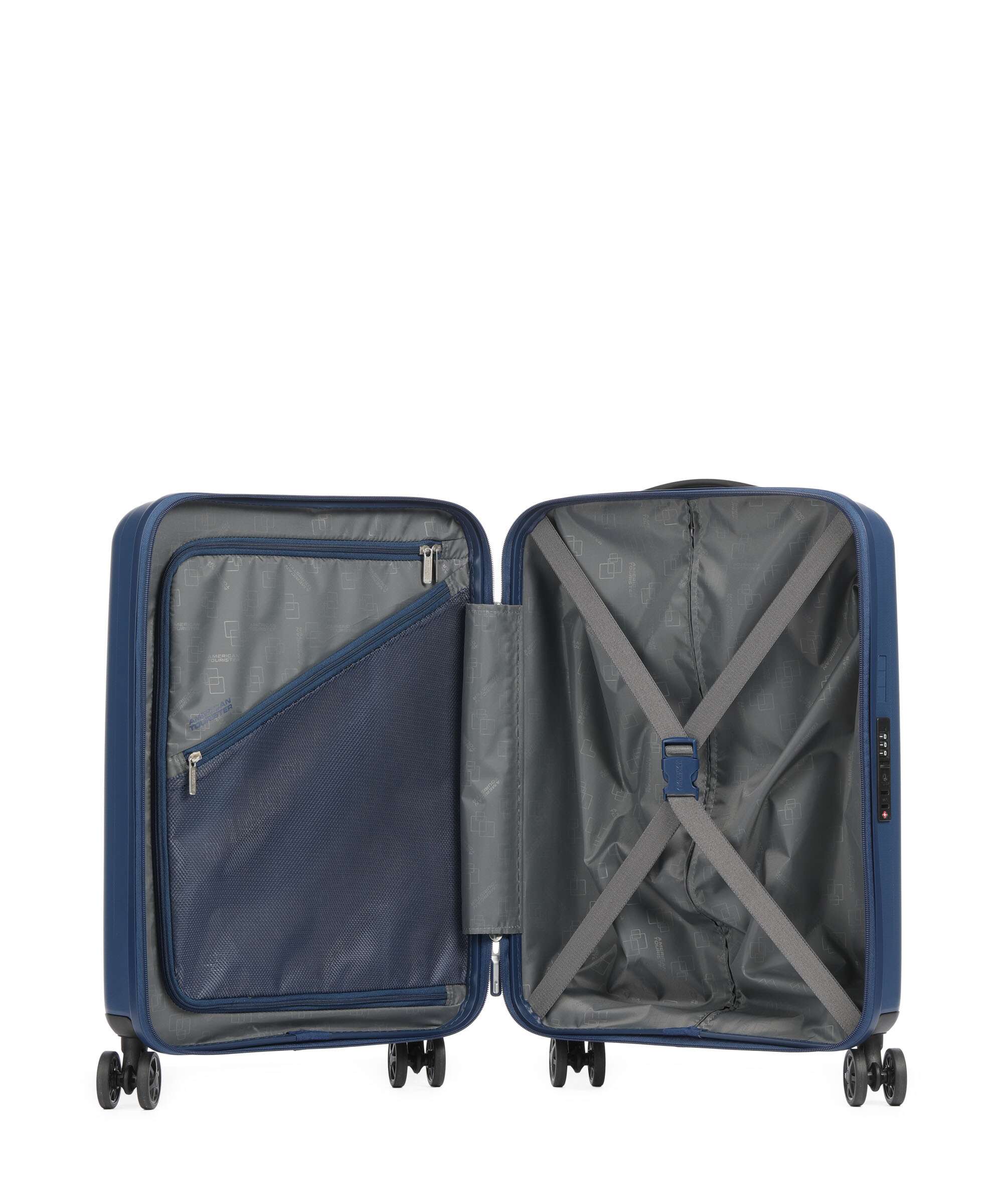 American Tourister Rejoy Walizka na 4 kołach navy blue - Image 5