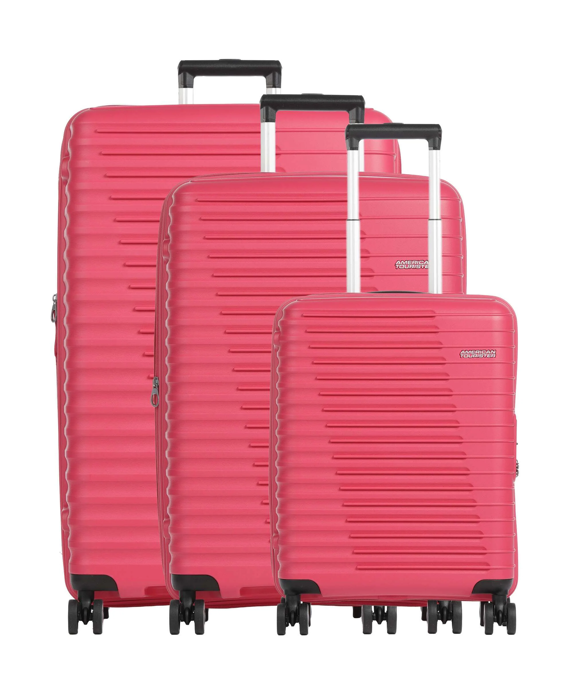 American Tourister Roadrush Komplet walizek (4 kołach) berry pink
