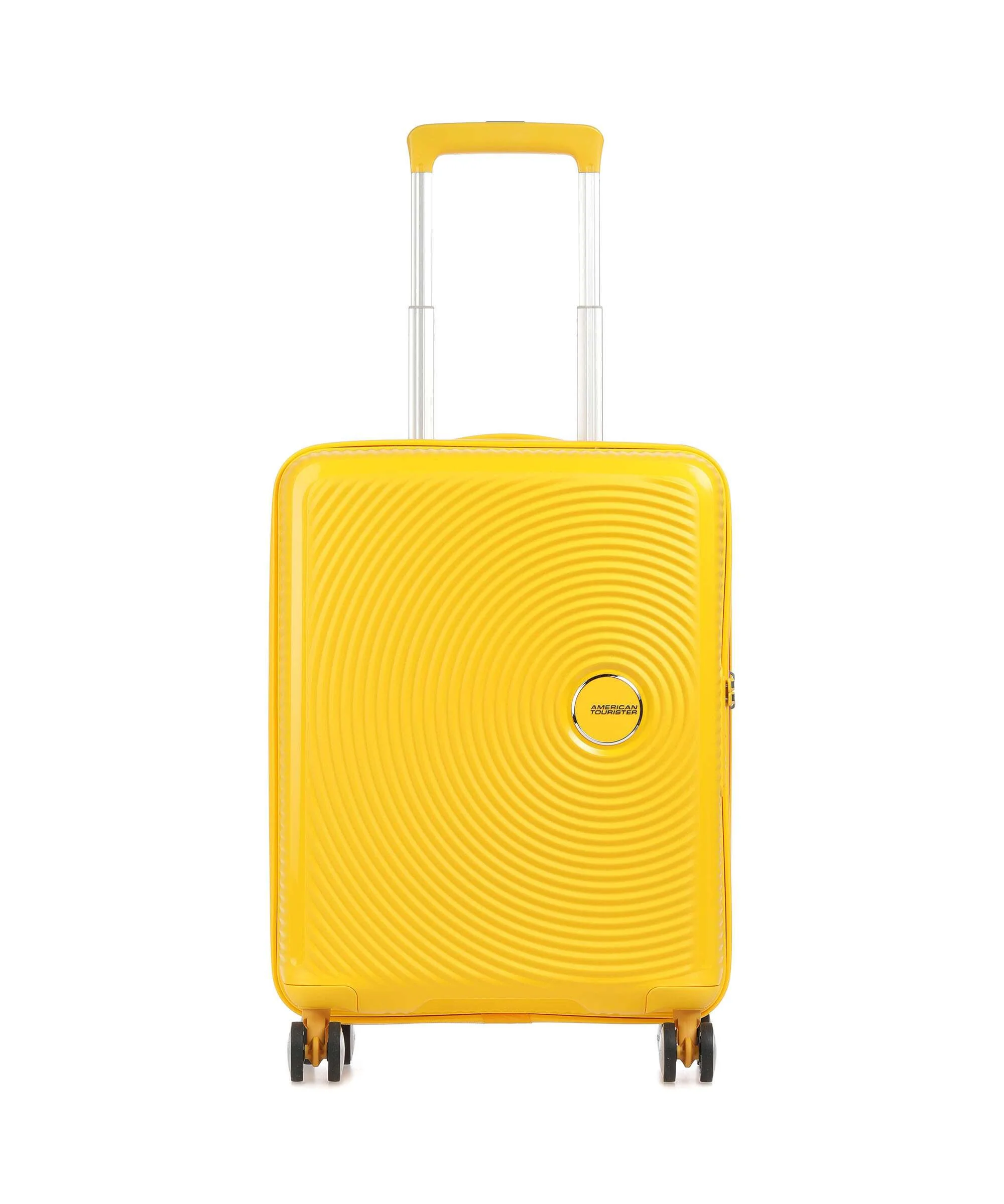 American Tourister Soundbox Walizka na 4 kołach golden yellow