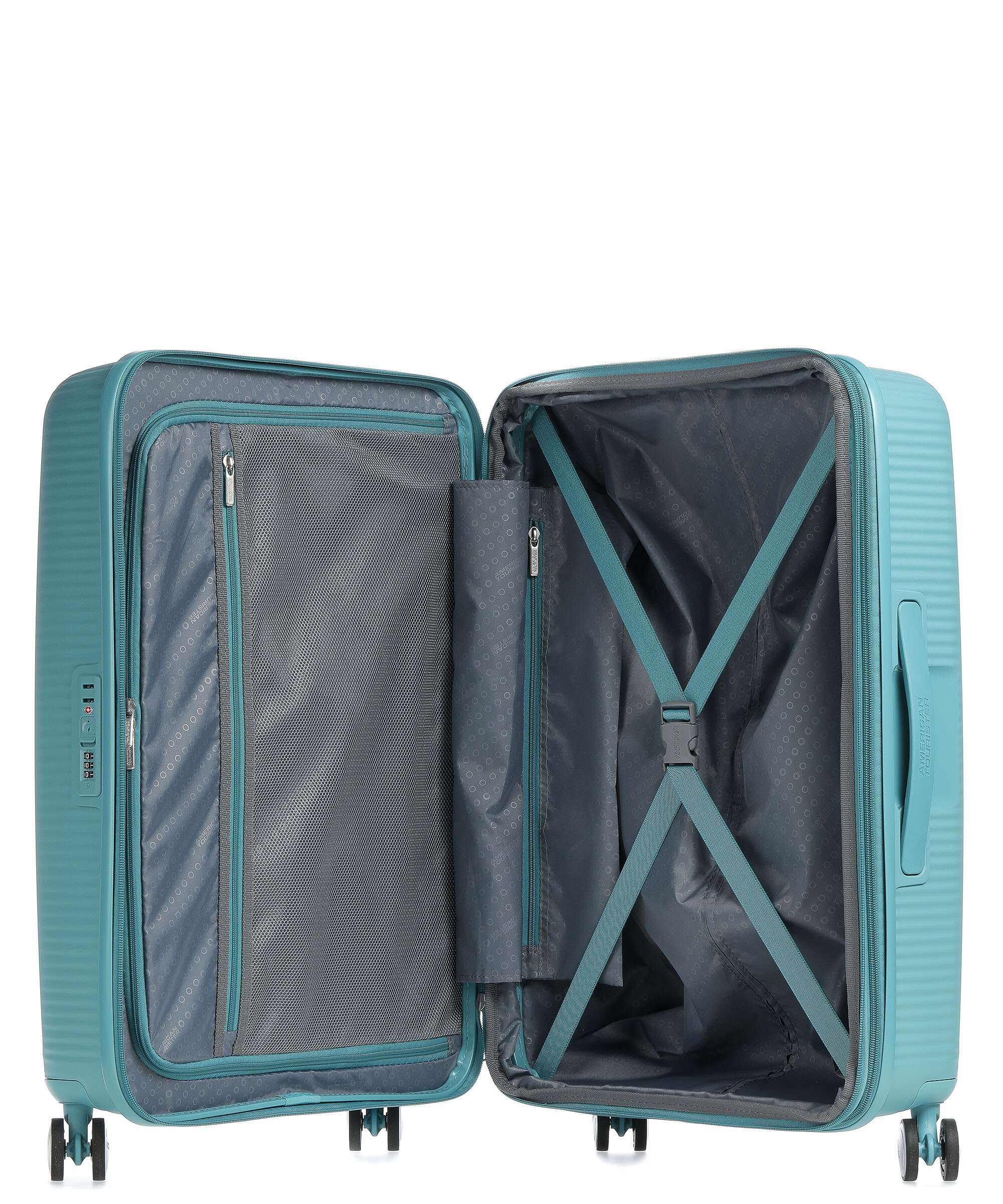 American Tourister Soundbox Walizka na 4 kołach turquoise tonic - Image 6
