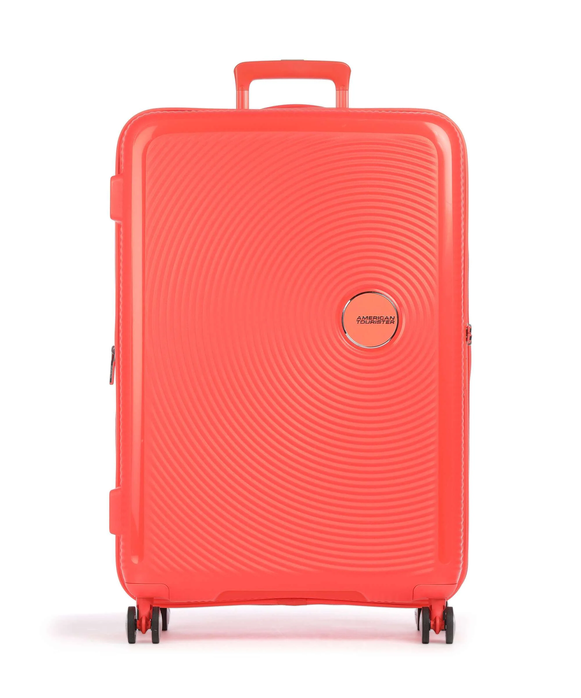 American Tourister Soundbox Walizka na 4 kołach neon orange