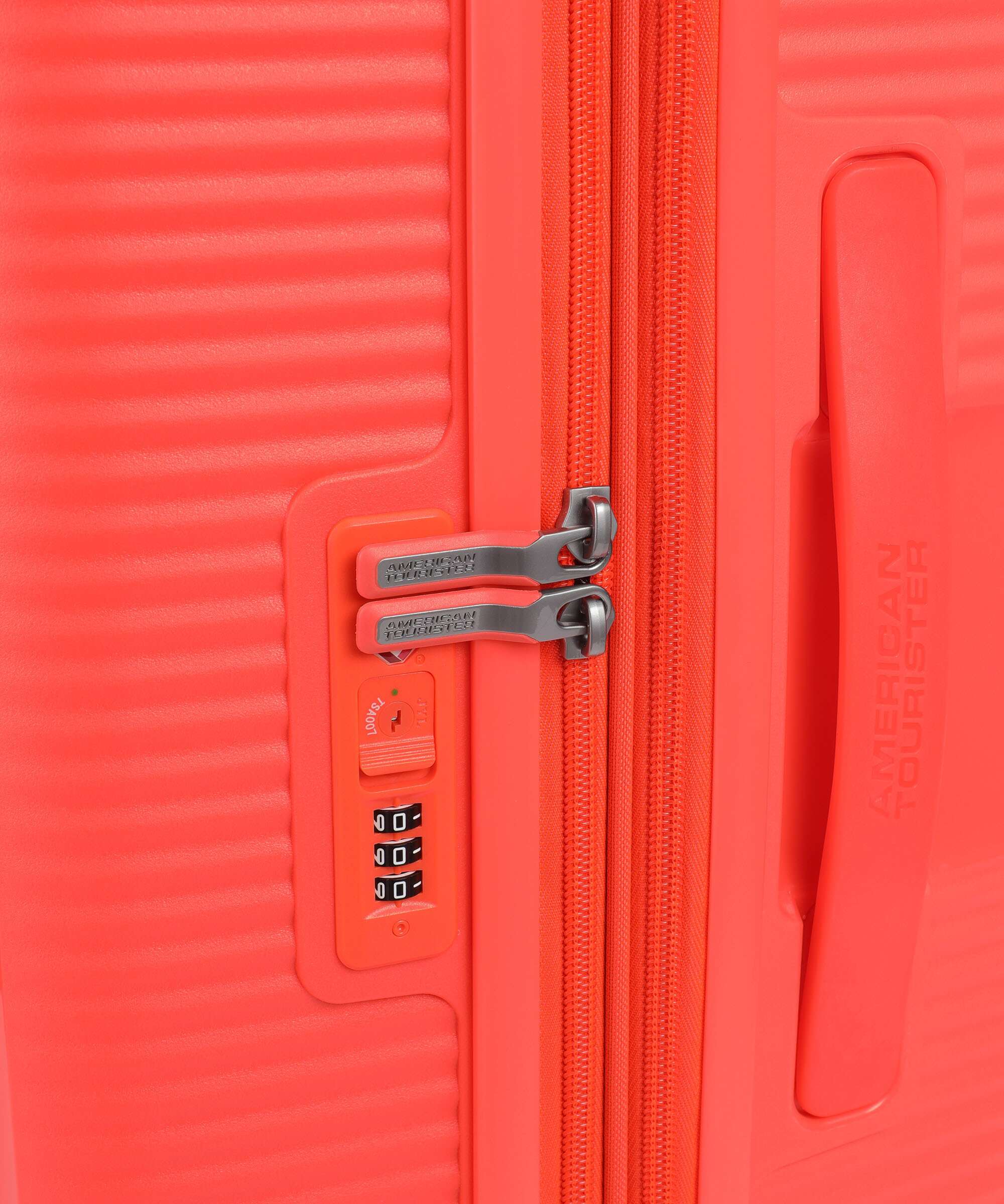 American Tourister Soundbox Walizka na 4 kołach neon orange - Image 3