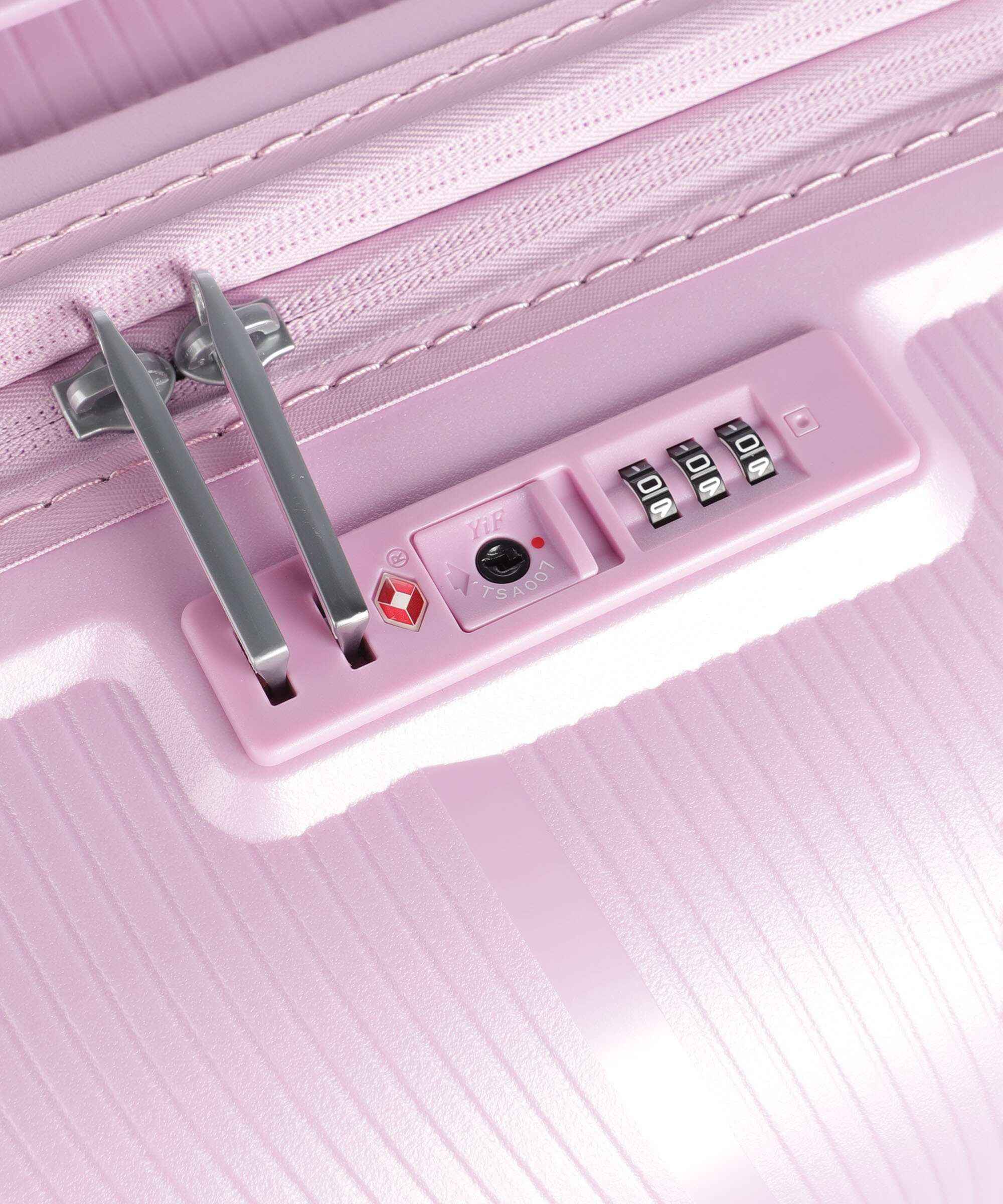 American Tourister Starvibe Walizka na 4 kołach metallic pastel lavender - Image 3