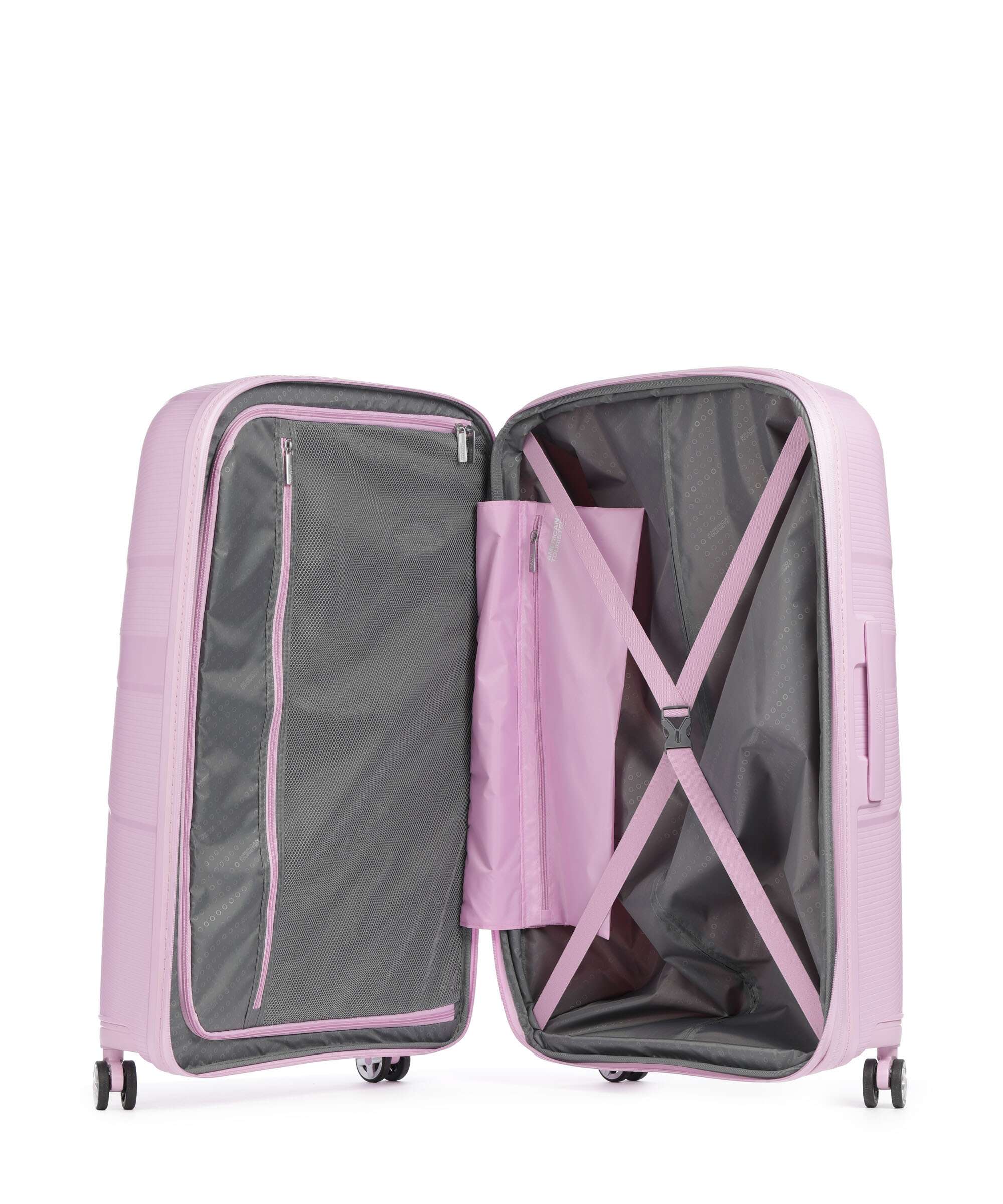 American Tourister Starvibe Walizka na 4 kołach metallic pastel lavender - Image 6