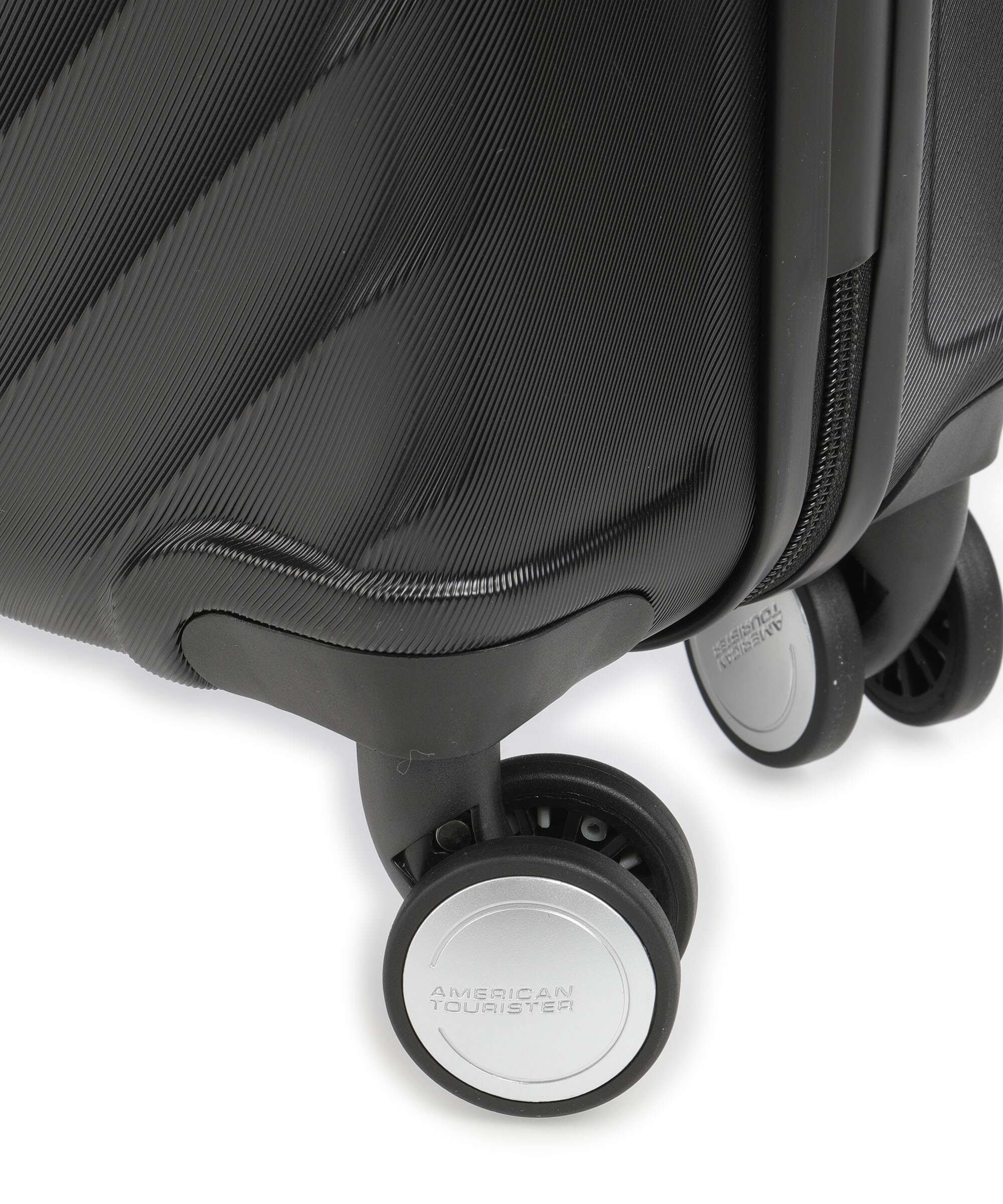 American Tourister Summer Square Walizka na 4 kołach black - Image 4