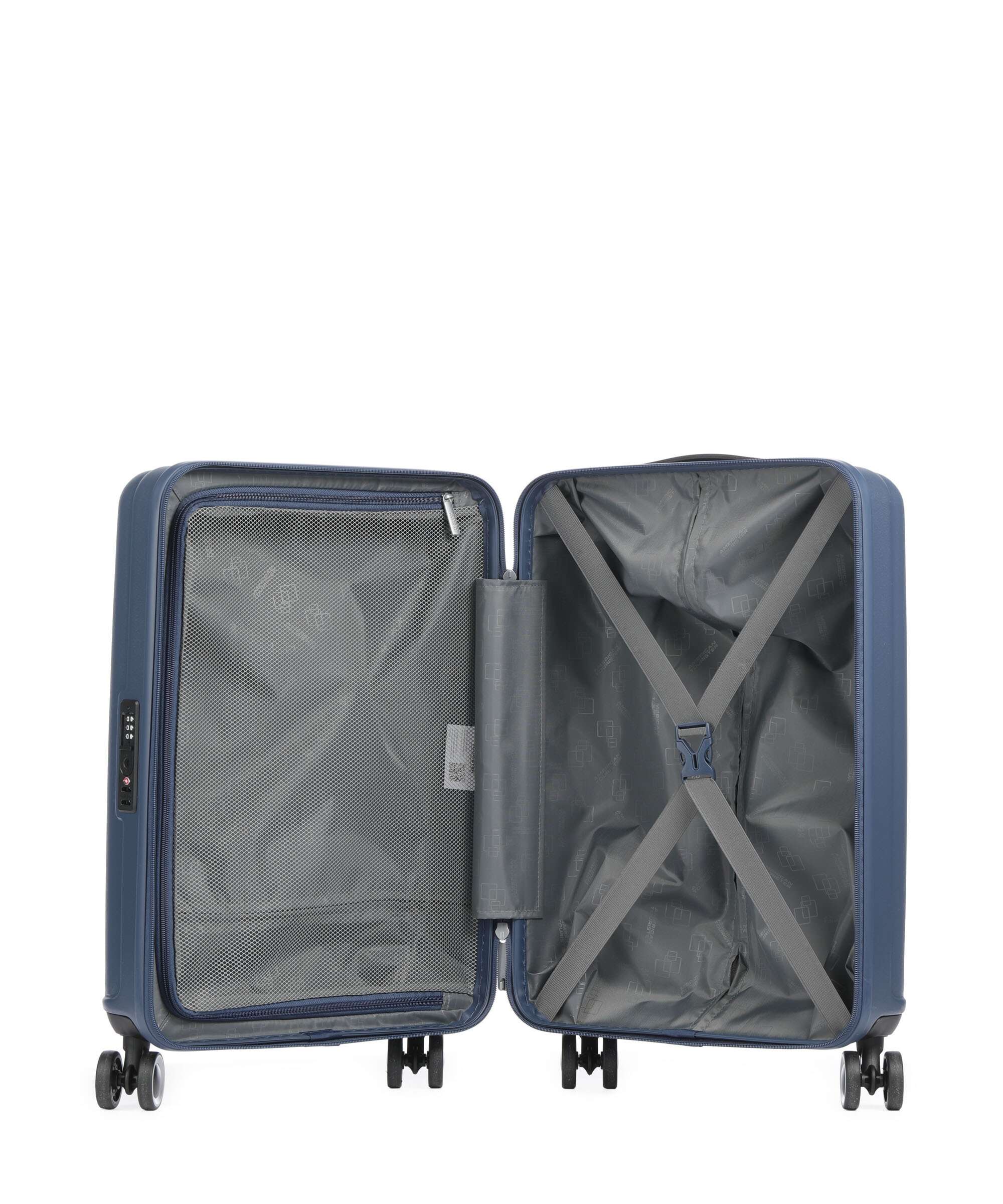 American Tourister Sunset Hills Walizka na 4 kołach navy blue - Image 5
