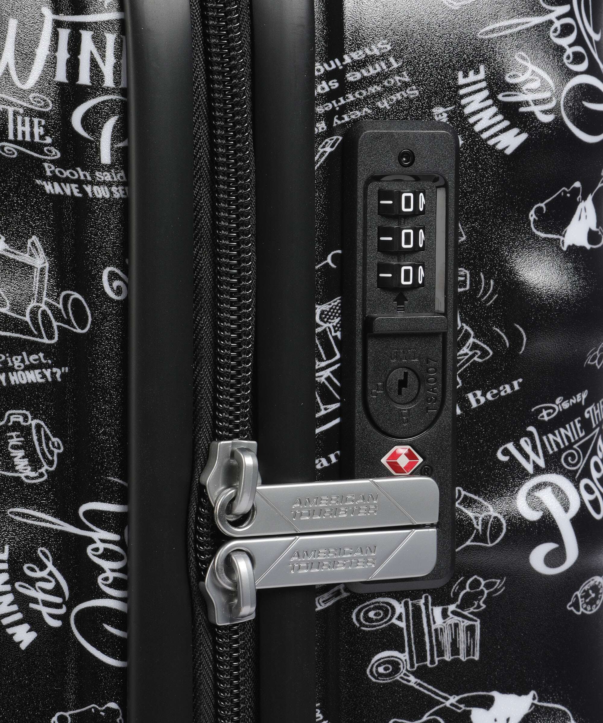 American Tourister Wavebreaker Disney Walizka na 4 kołach winnie the pooh - Image 3