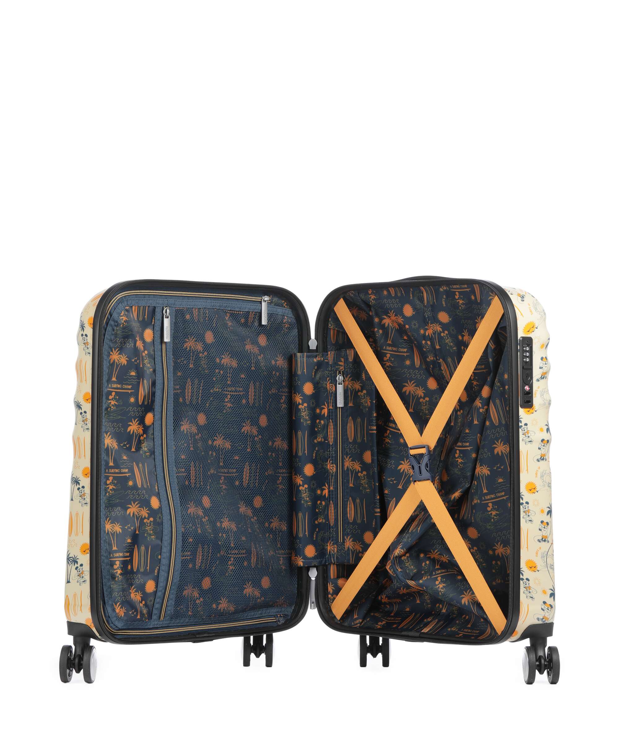 American Tourister Wavebreaker Disney Walizka na 4 kołach mickey super surfer - Image 5
