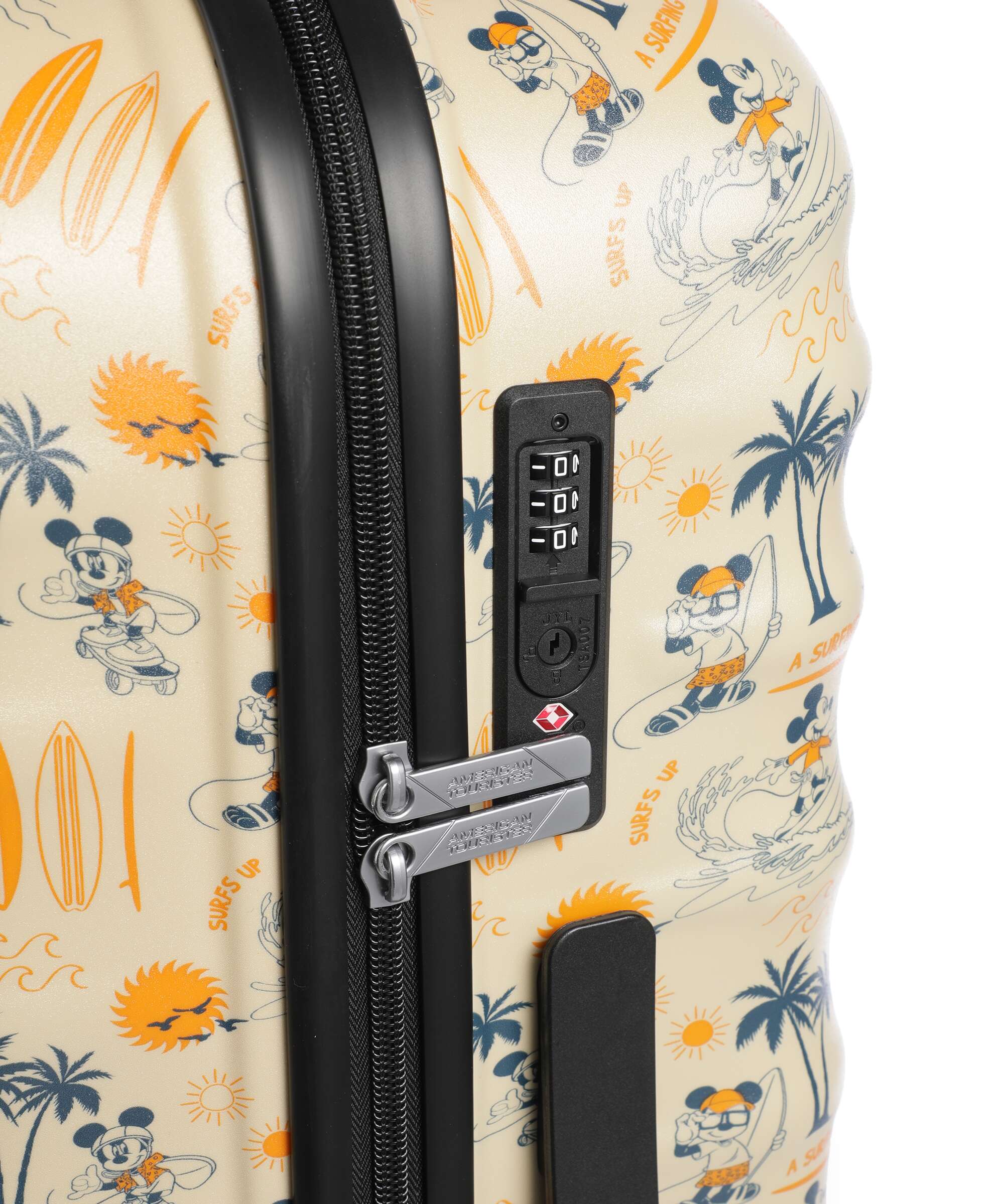American Tourister Wavebreaker Disney Walizka na 4 kołach mickey super surfer - Image 3