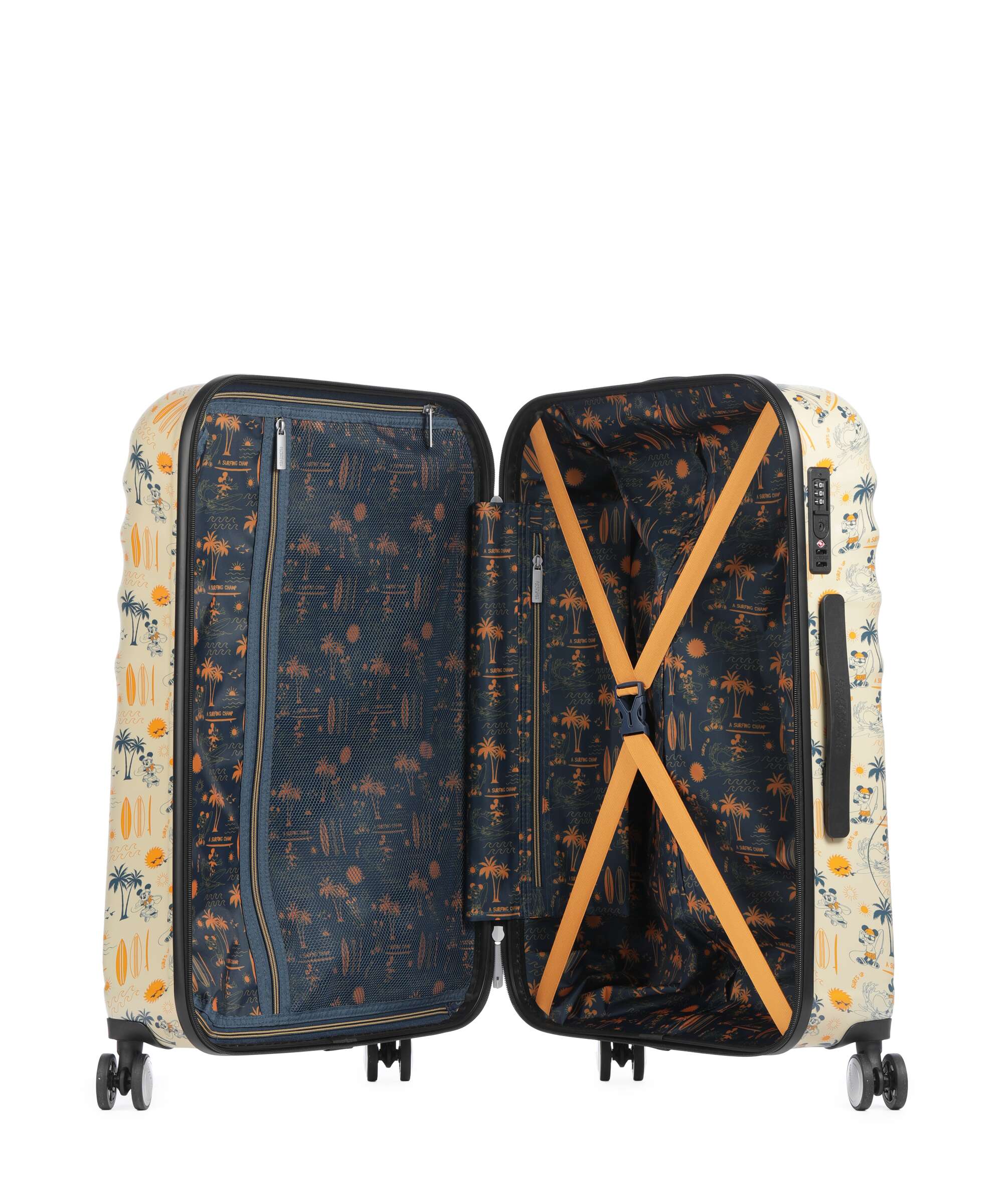 American Tourister Wavebreaker Disney Walizka na 4 kołach mickey super surfer - Image 5