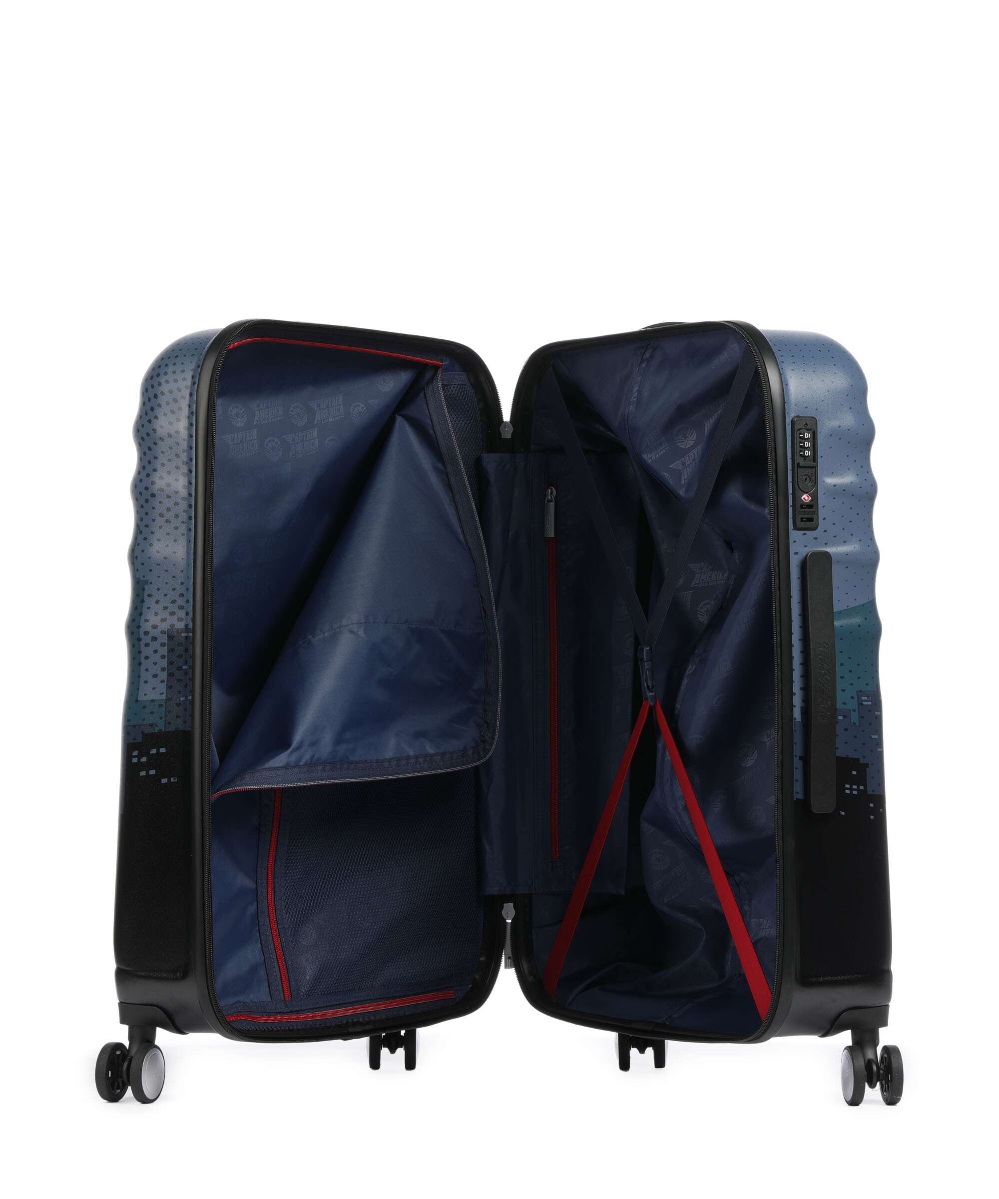 American Tourister Wavebreaker Disney Walizka na 4 kołach captain america city - Image 5