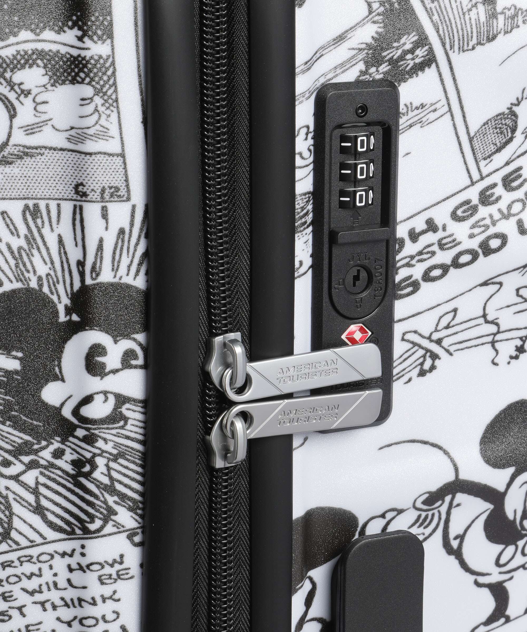 American Tourister Wavebreaker Disney Walizka na 4 kołach minnie comics/white - Image 3