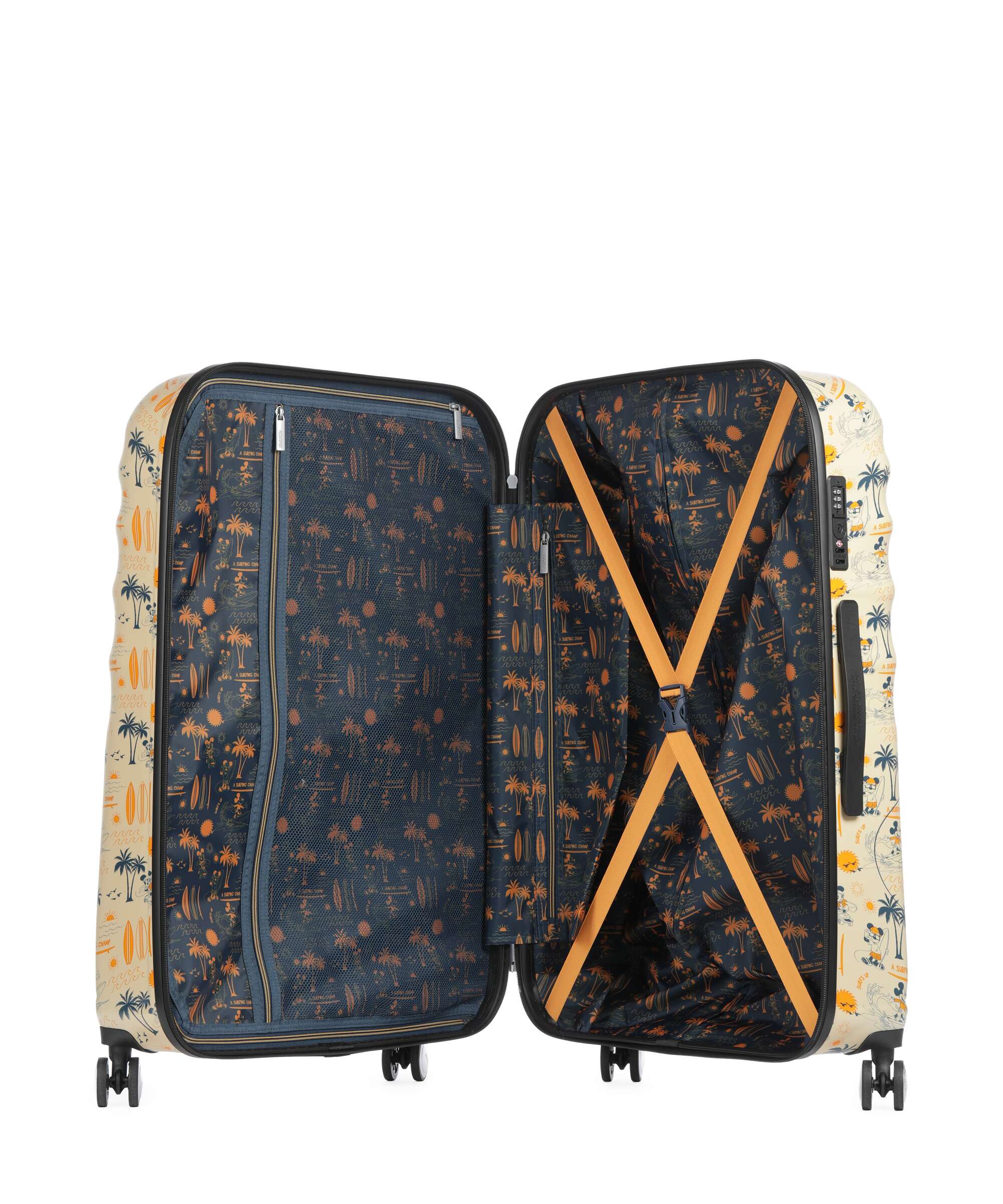 American Tourister Wavebreaker Disney Walizka na 4 kołach mickey super surfer - Image 5