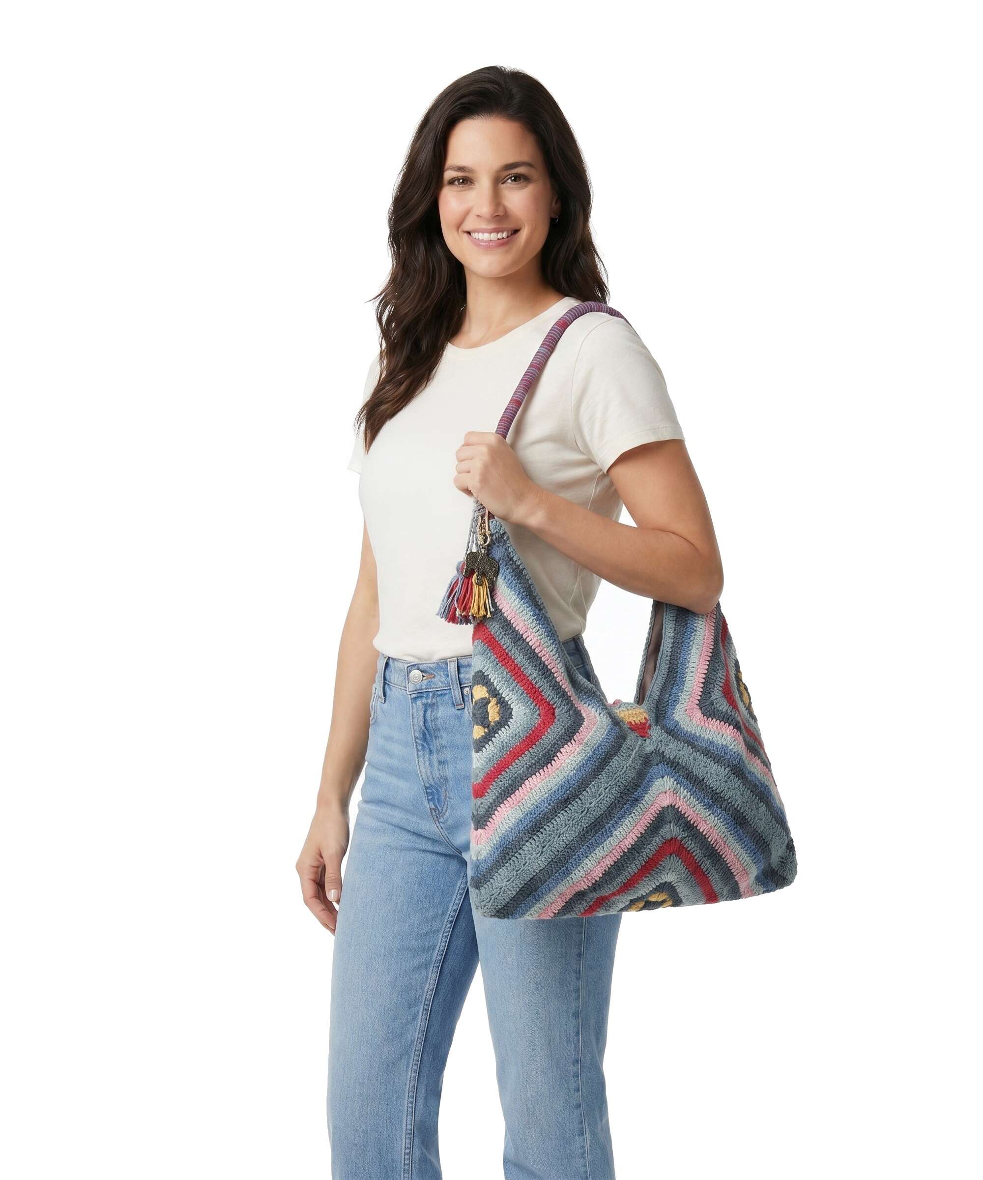 Anokhi Torba na zakupy blue - Image 3