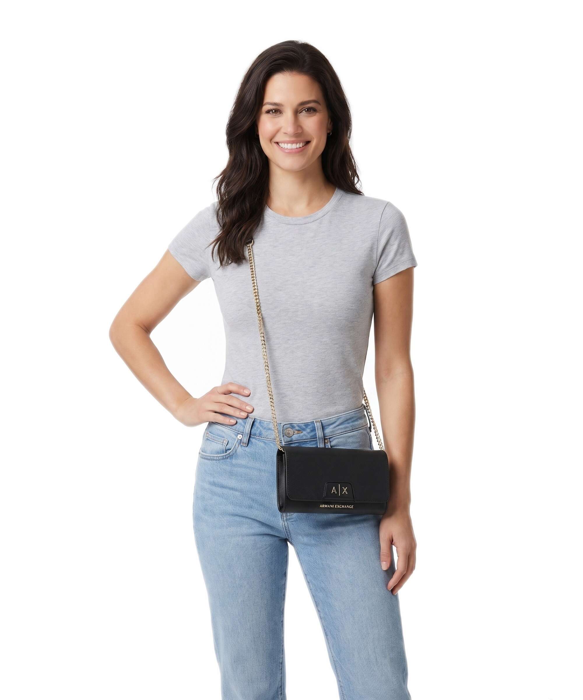 Armani Exchange Amelie Torba przez ramię black - Image 3